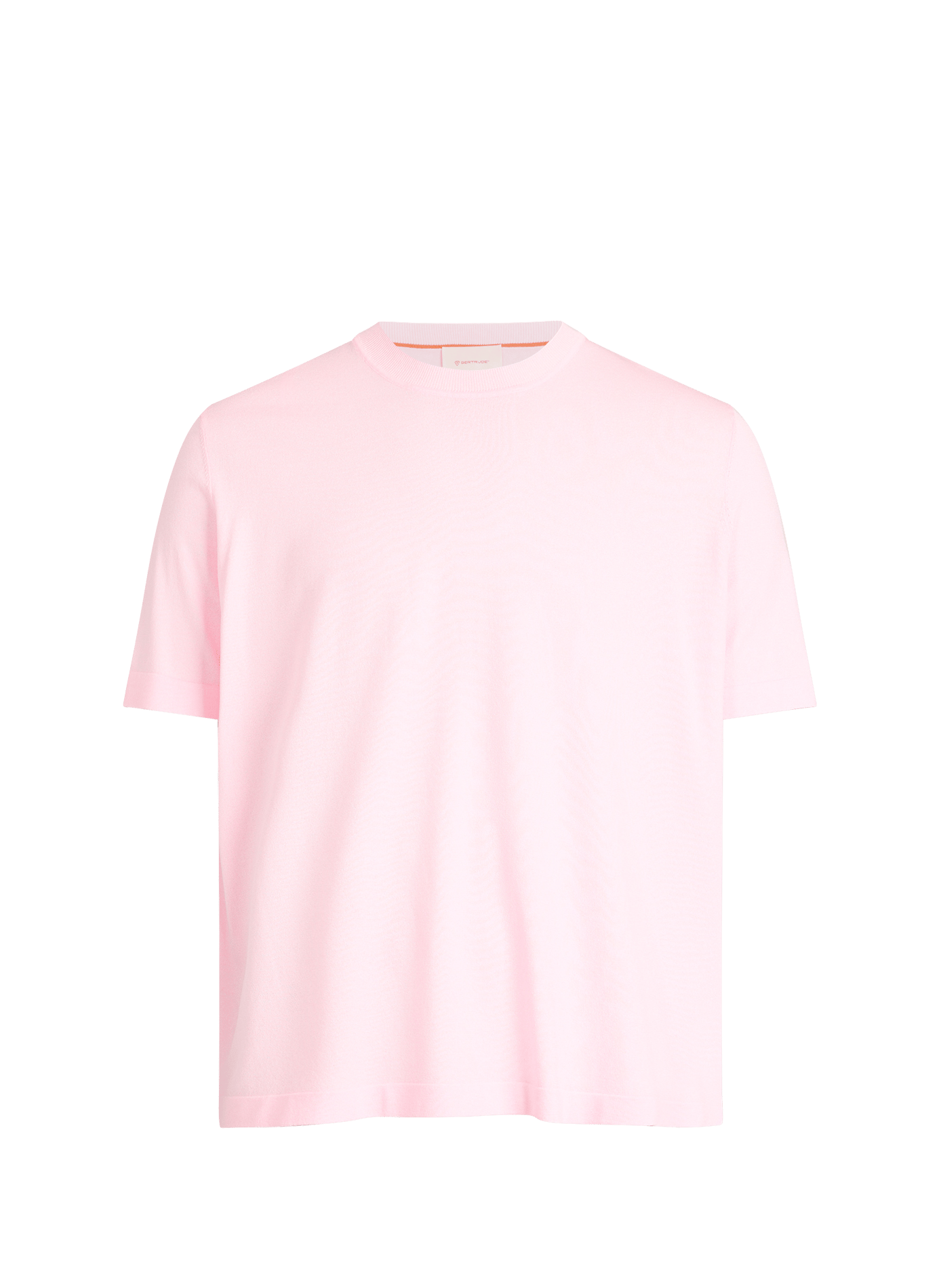T-shirt Juste à col rond GERTRUDE ET GASTON Pink