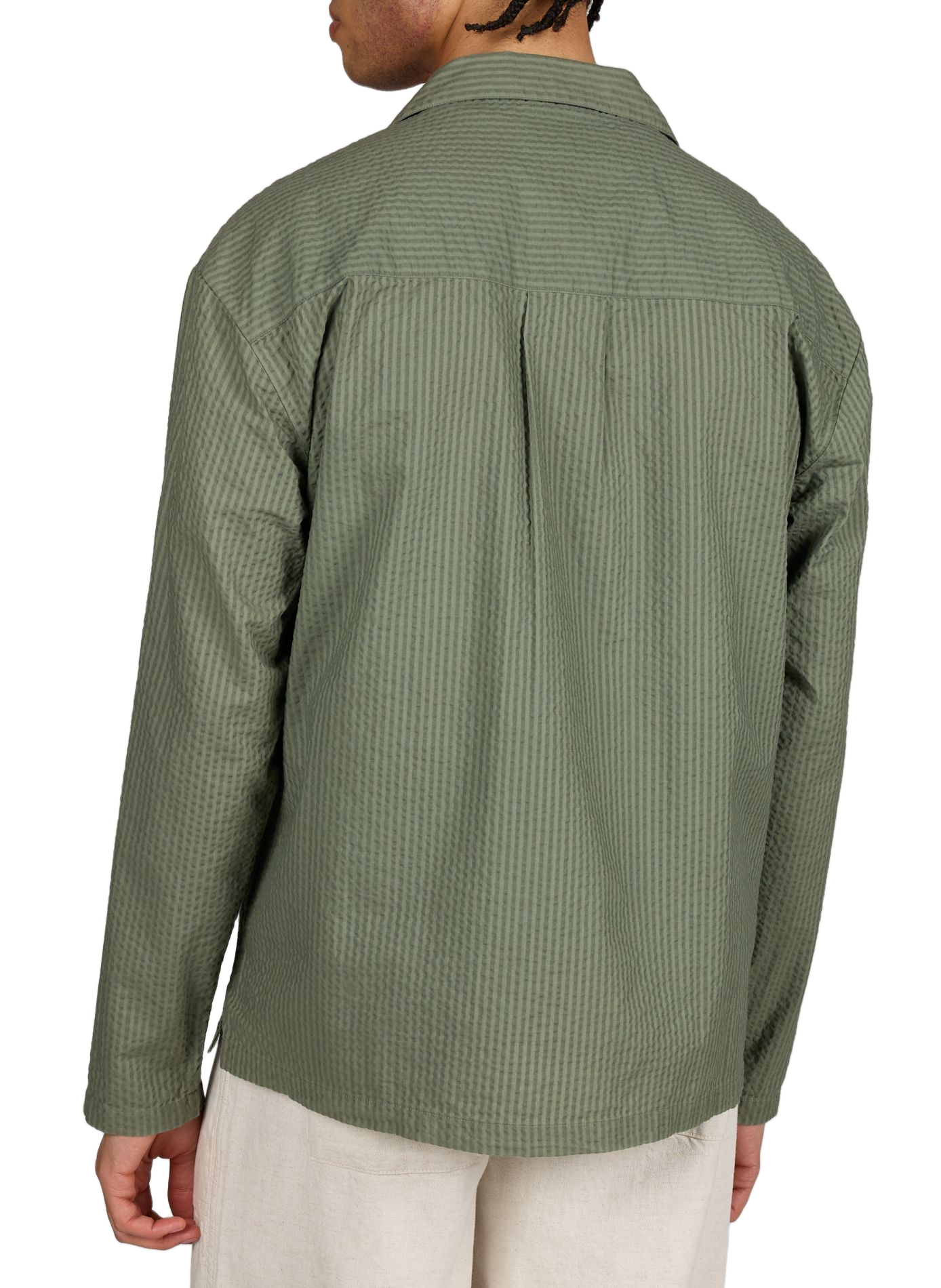 Laurens cotton shirt MAISON LABICHE Green