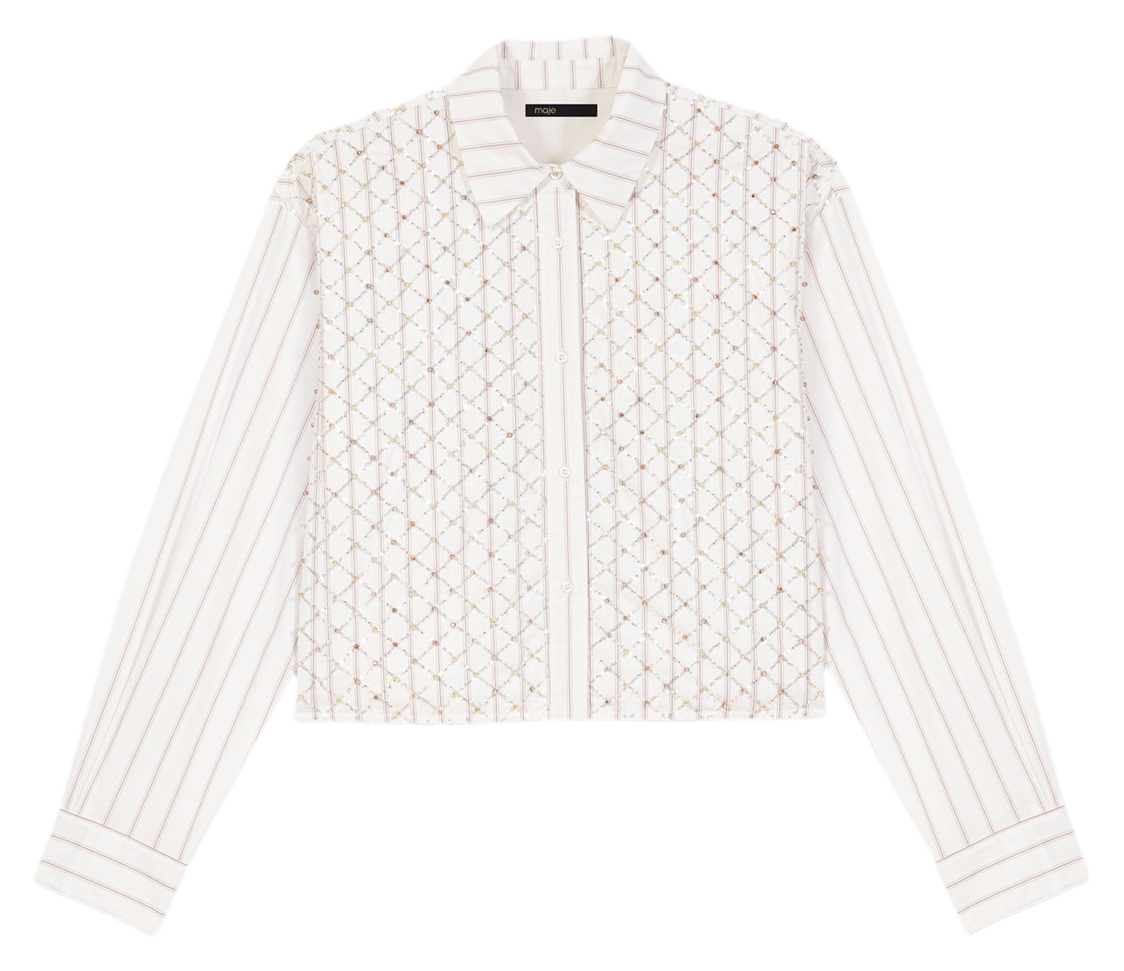 Chemise oversize en coton Blanc