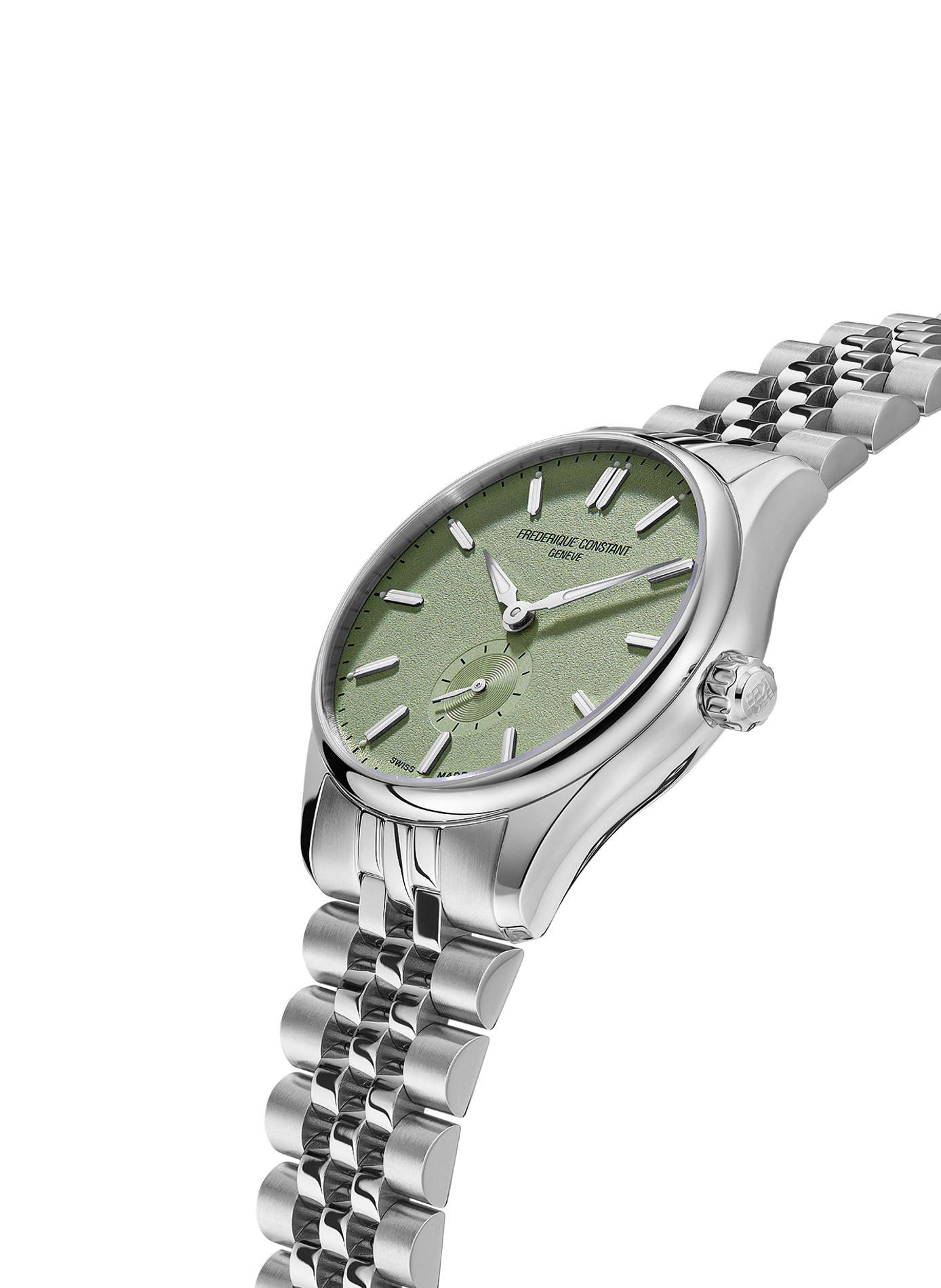 Montre automatique en acier inoxydable FREDERIQUE CONSTANT Vert