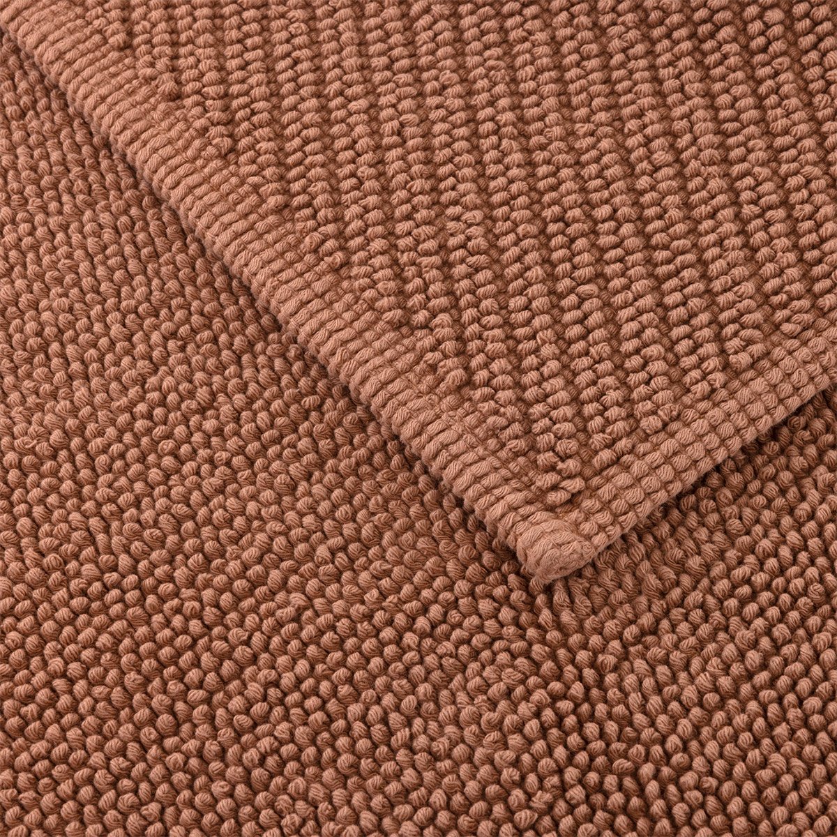 Tapis de bain  en coton, ma douce DESFORGES Marron