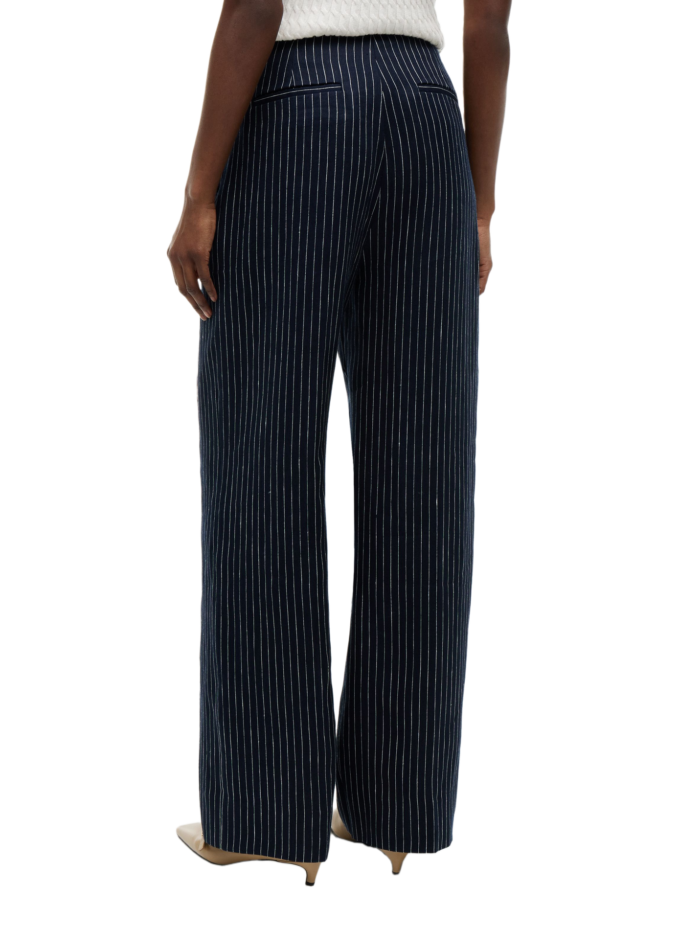 Striped wide-leg trousers TOMMY HILFIGER Multicolour