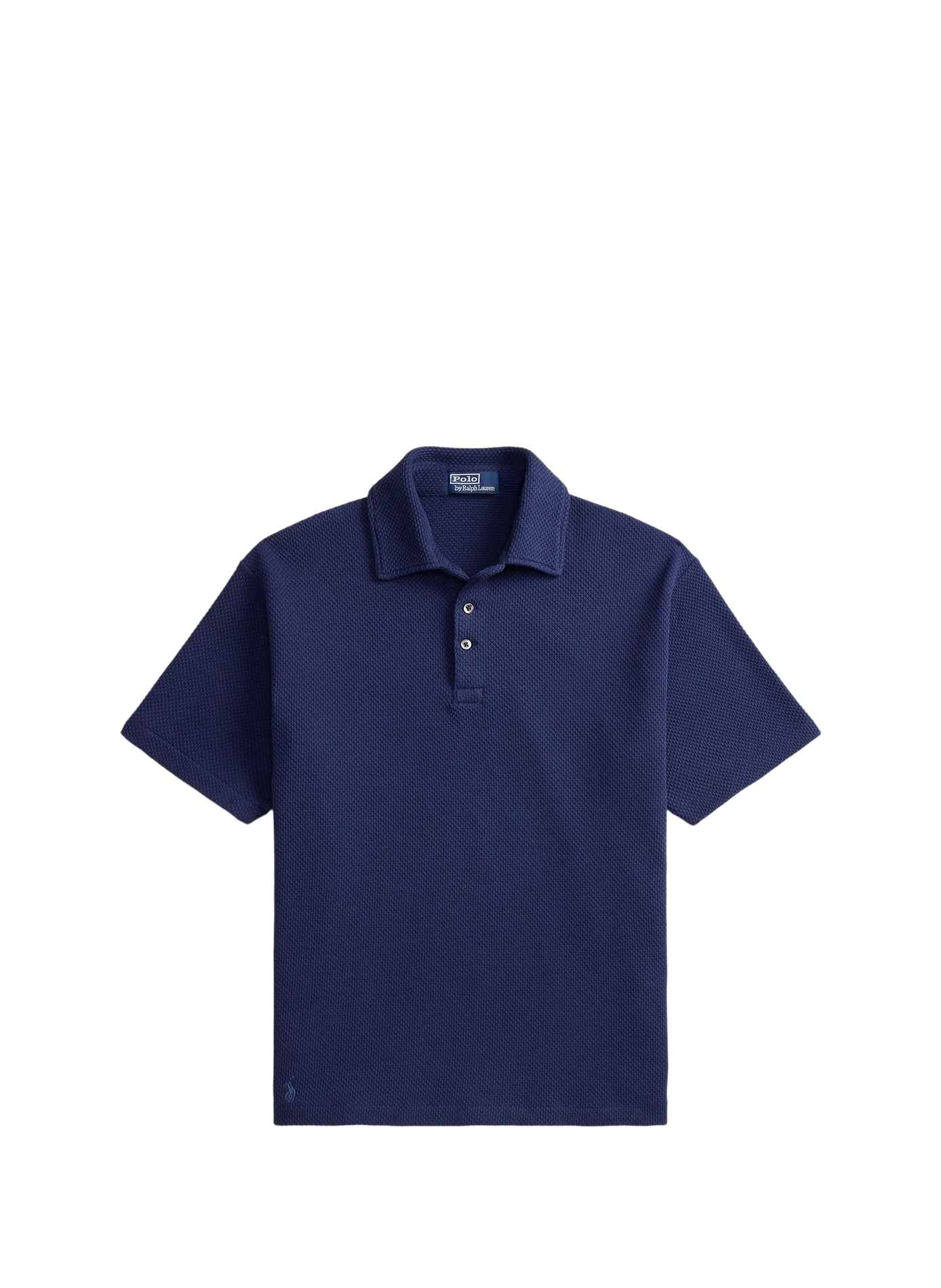 Straight fit short-sleeve cotton polo POLO RALPH LAUREN Blue