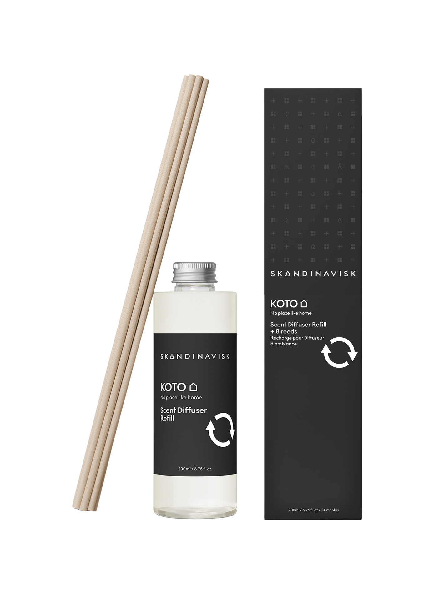 Recharge pour diffuseur de parfum Koto 200ml SKANDINAVISK Noir
