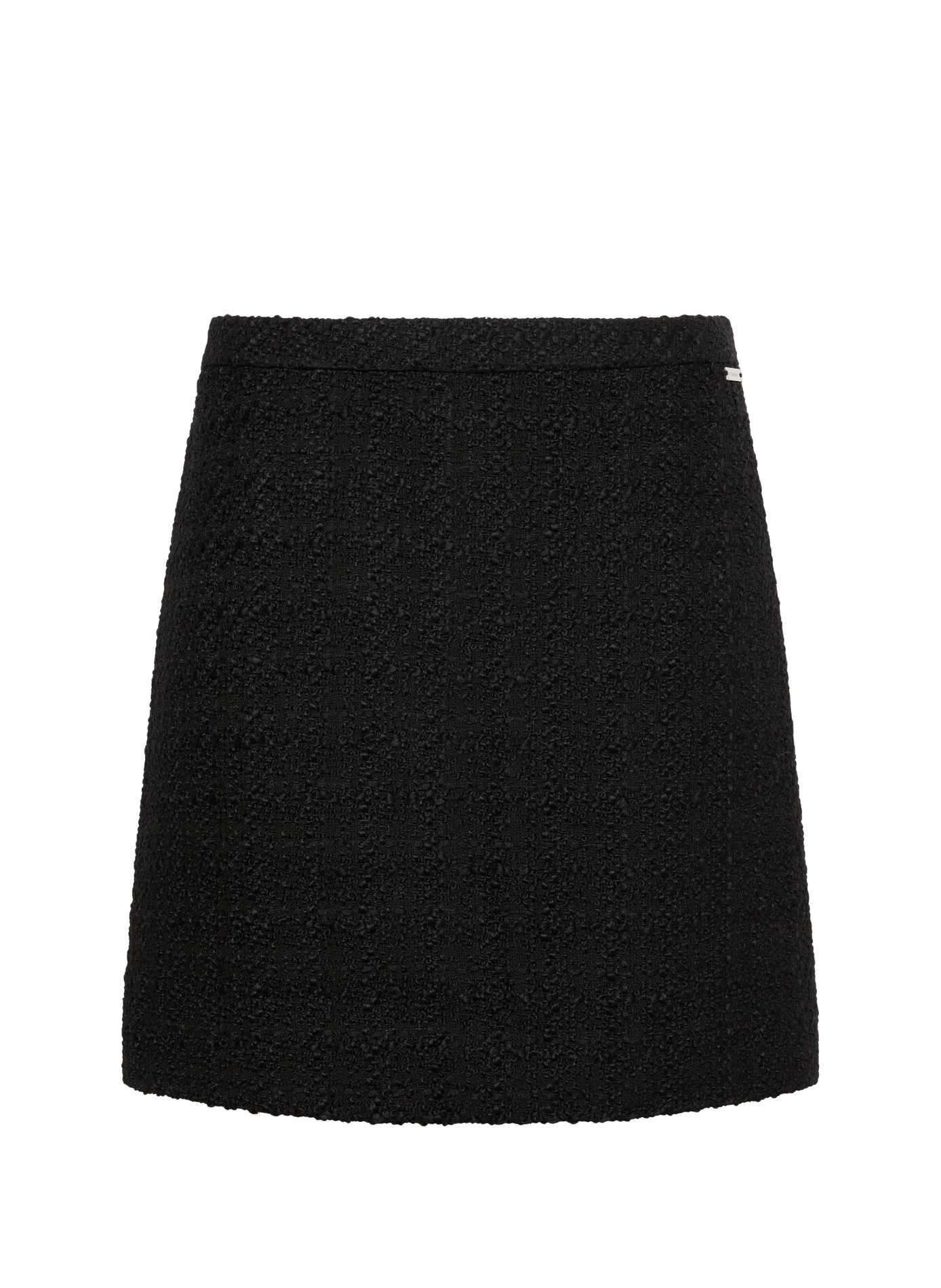 Kurzer Texturierter Rock CALVIN KLEIN Schwarz