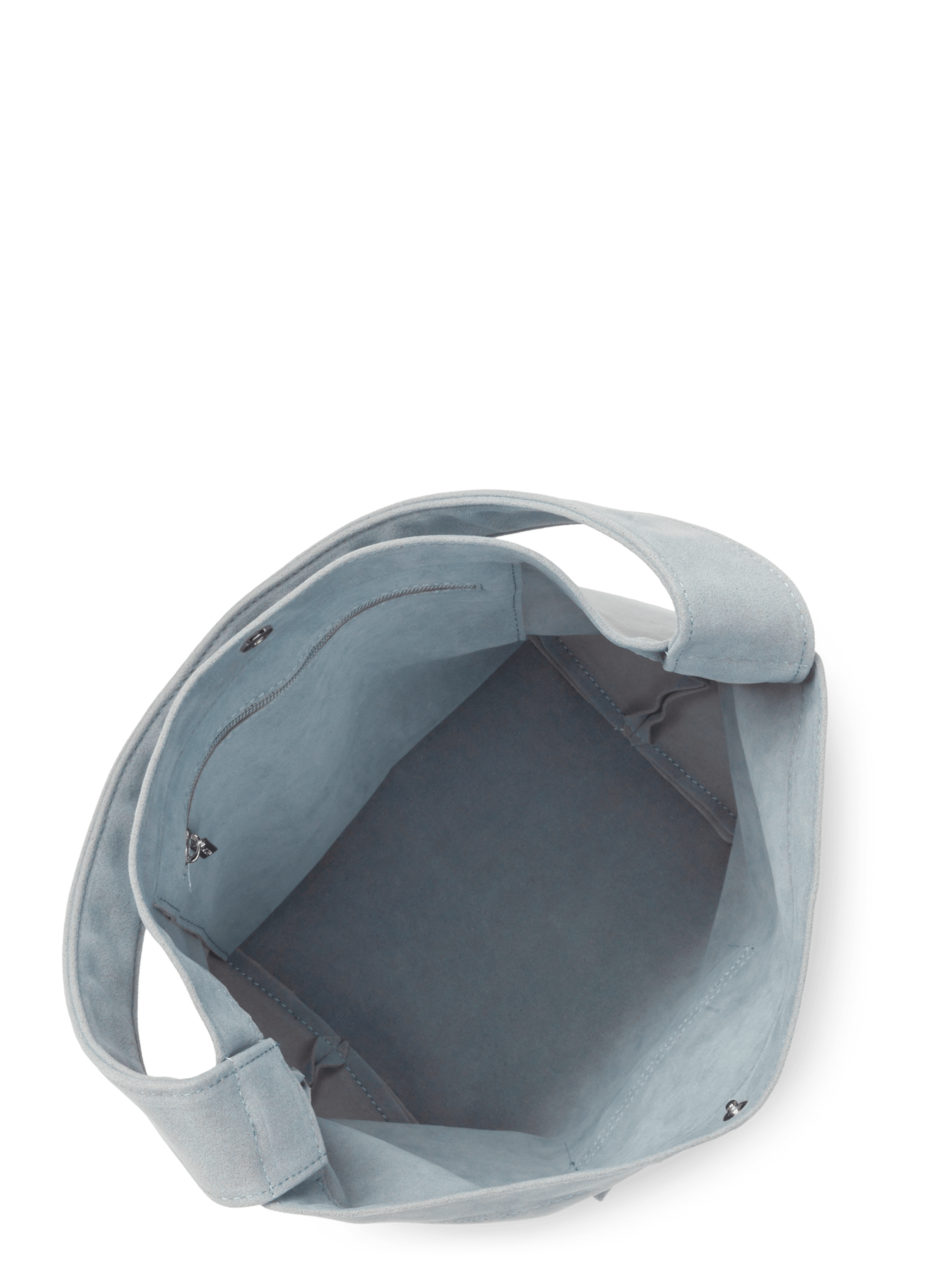 Mini sac seau - suédine kba LANCASTER Bleu
