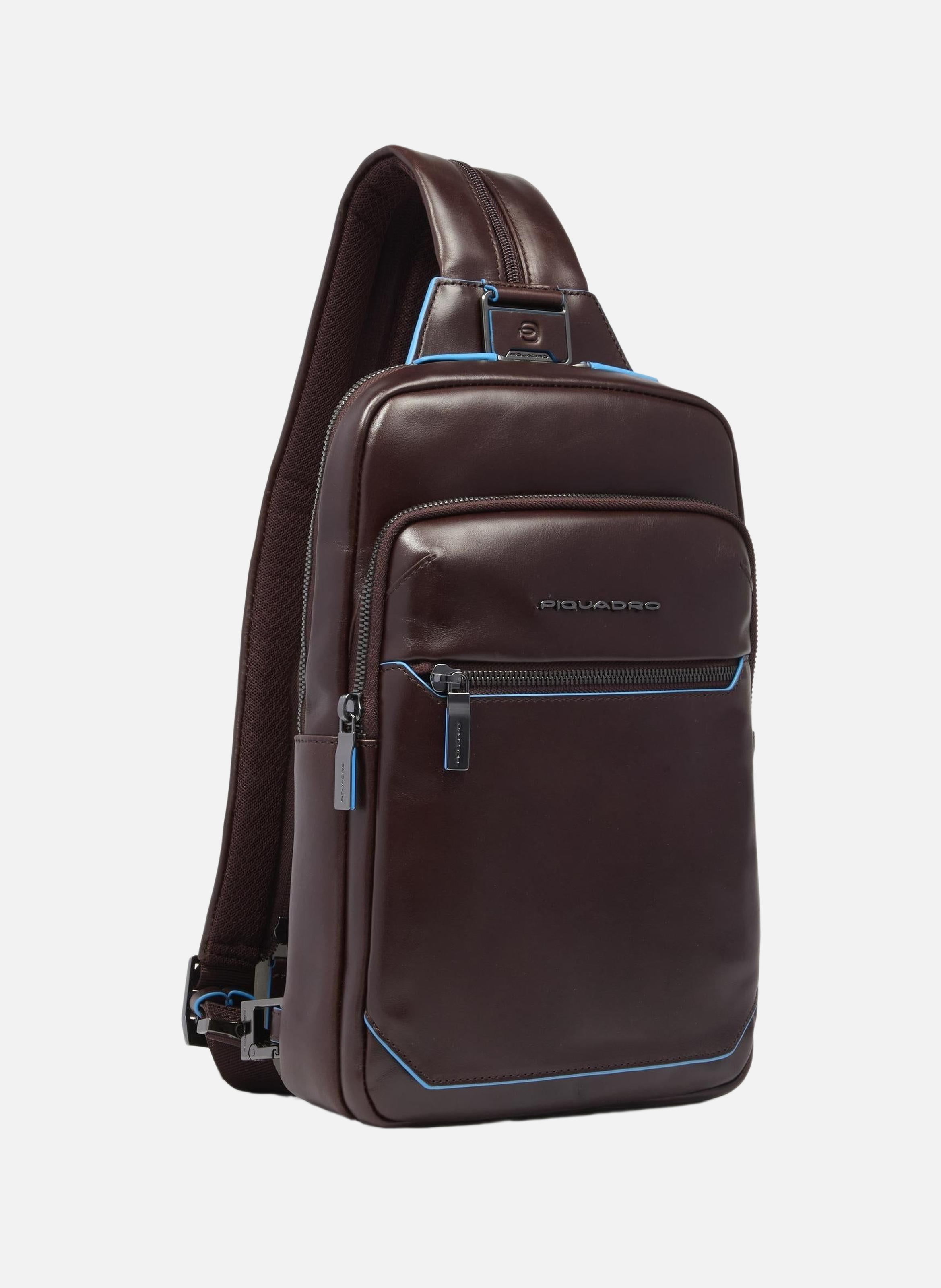 Convertible to backpack sling bag PIQUADRO Brown