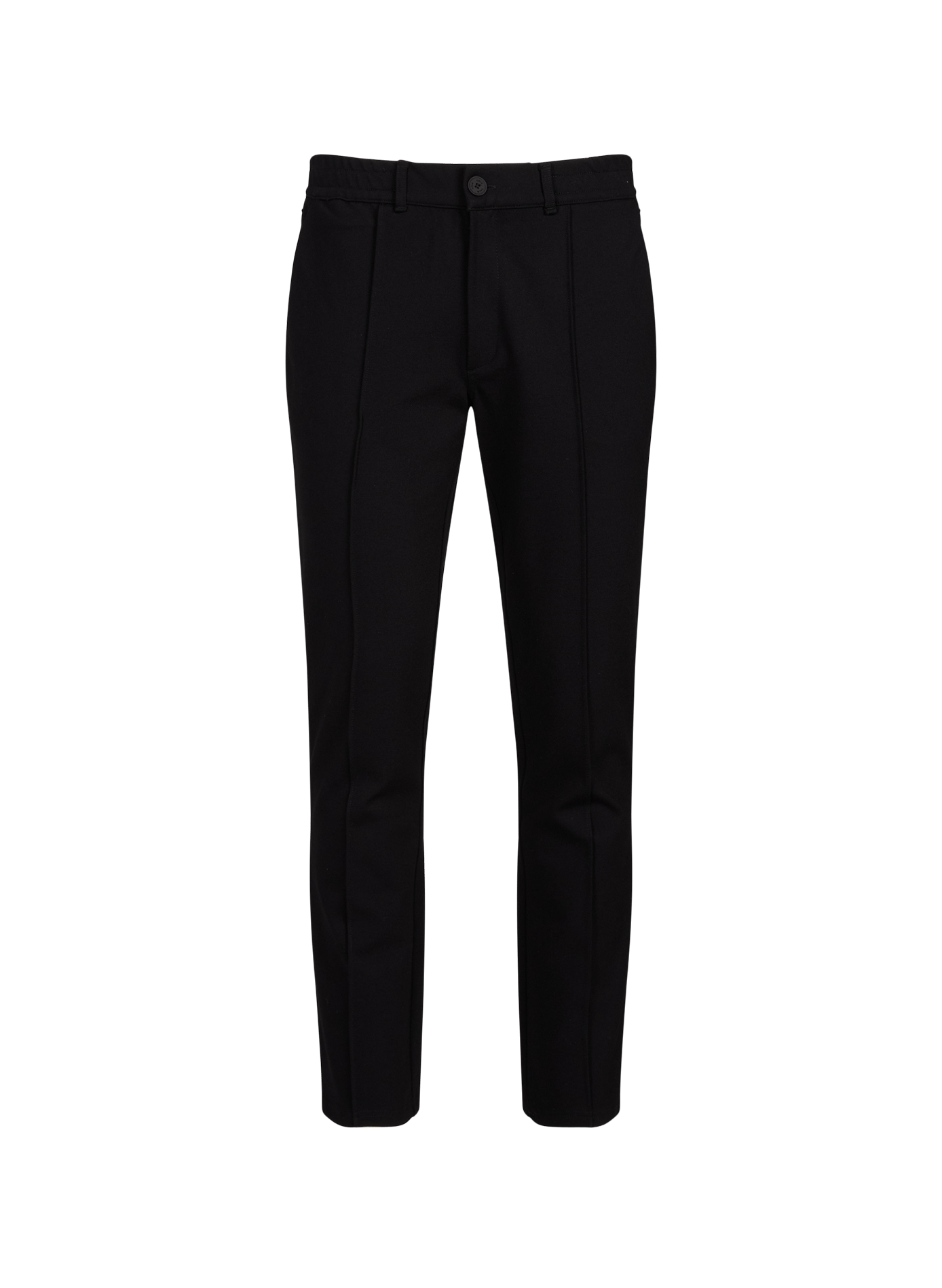 Plain slim-fit trousers 1789 CALA Black