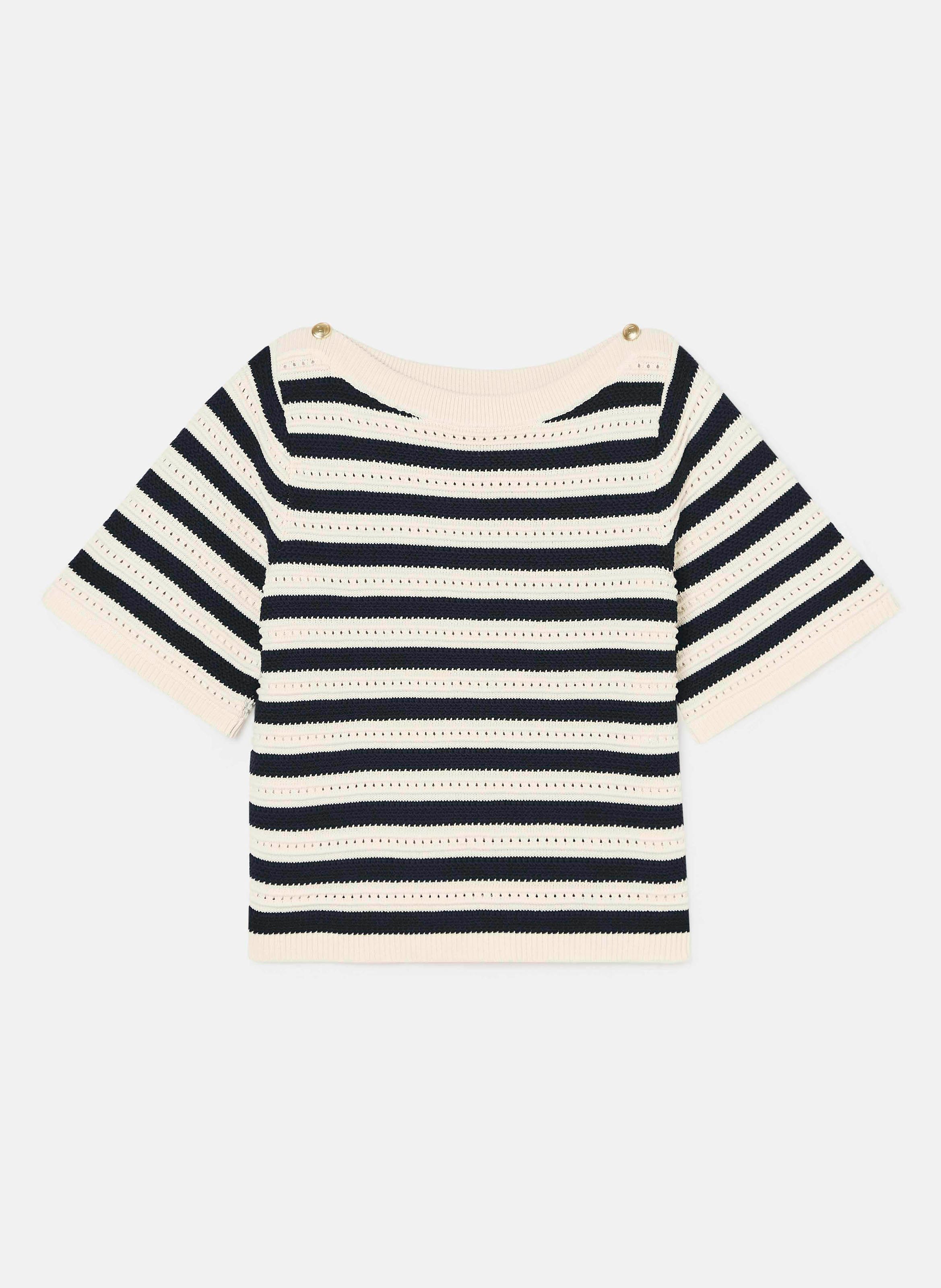 Pull priss TARA JARMON Blanc