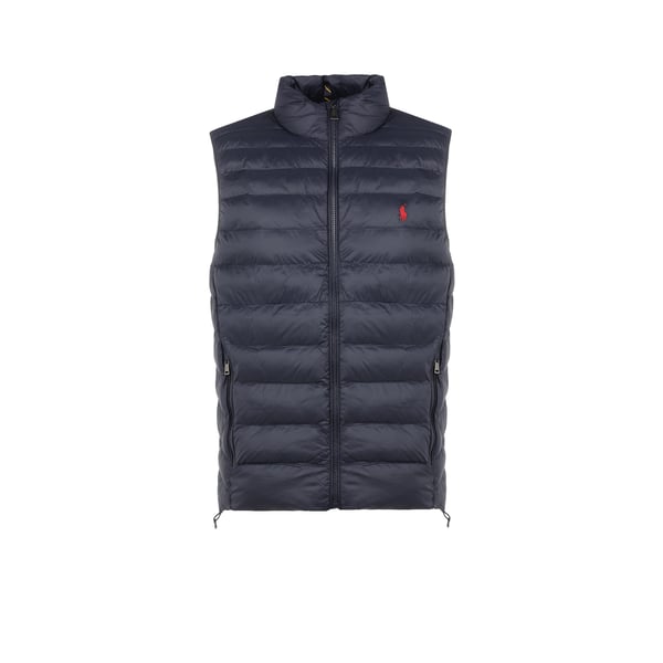 Doudoune sans manches en nylon recyclé