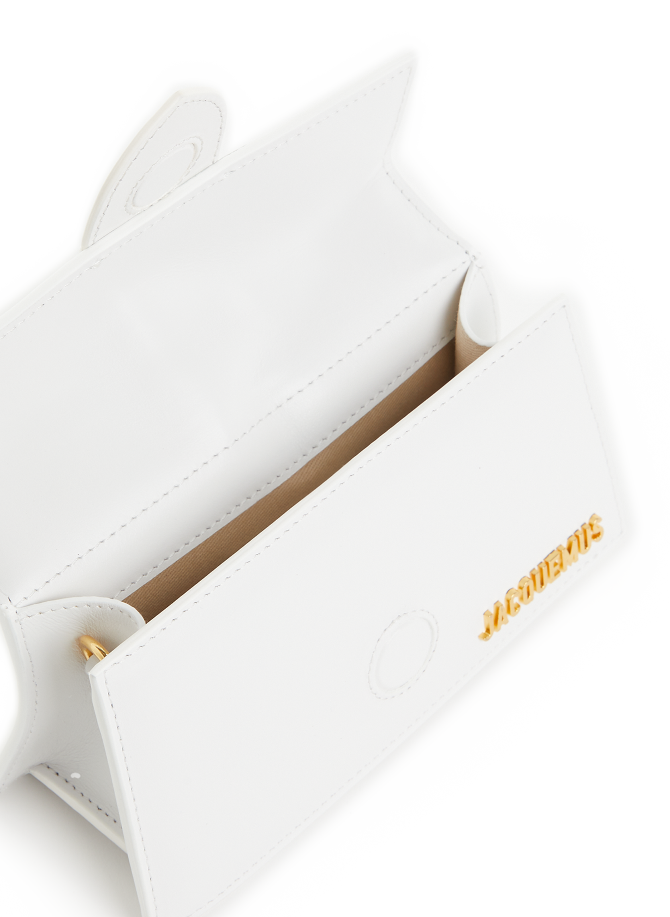 Le Bambino leather bag JACQUEMUS White