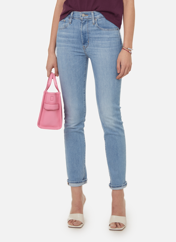724 High-Rise Slim Straight stretch cotton jeans LEVI'S