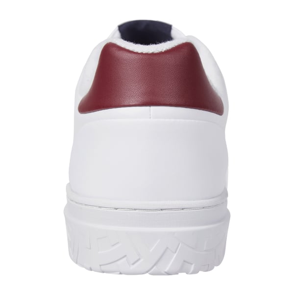 Baskets basses en cuir