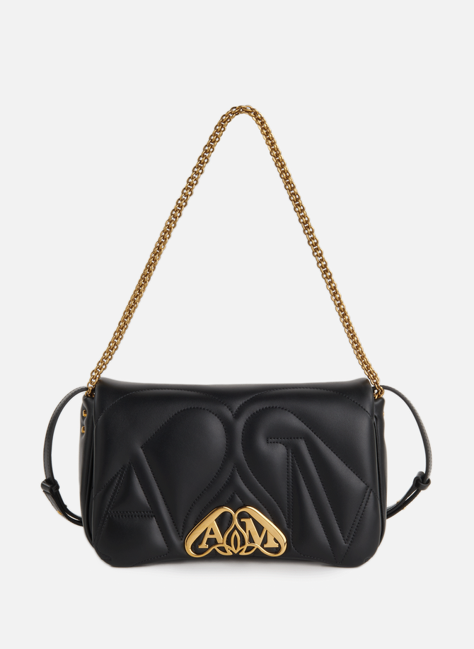 The Seal leather bag ALEXANDER MCQUEEN