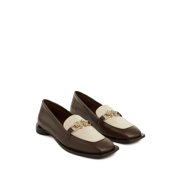 Alohas Leather Loafers In Multi