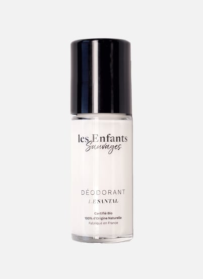 Déodorant bille Bio & 100% Naturel - Senteur unisexe SANTAL (boisé) LES ENFANTS SAUVAGES Déodorant bille Bio & 100% Naturel - Senteur unisexe SANTAL (boisé) LES ENFANTS SAUVAGES