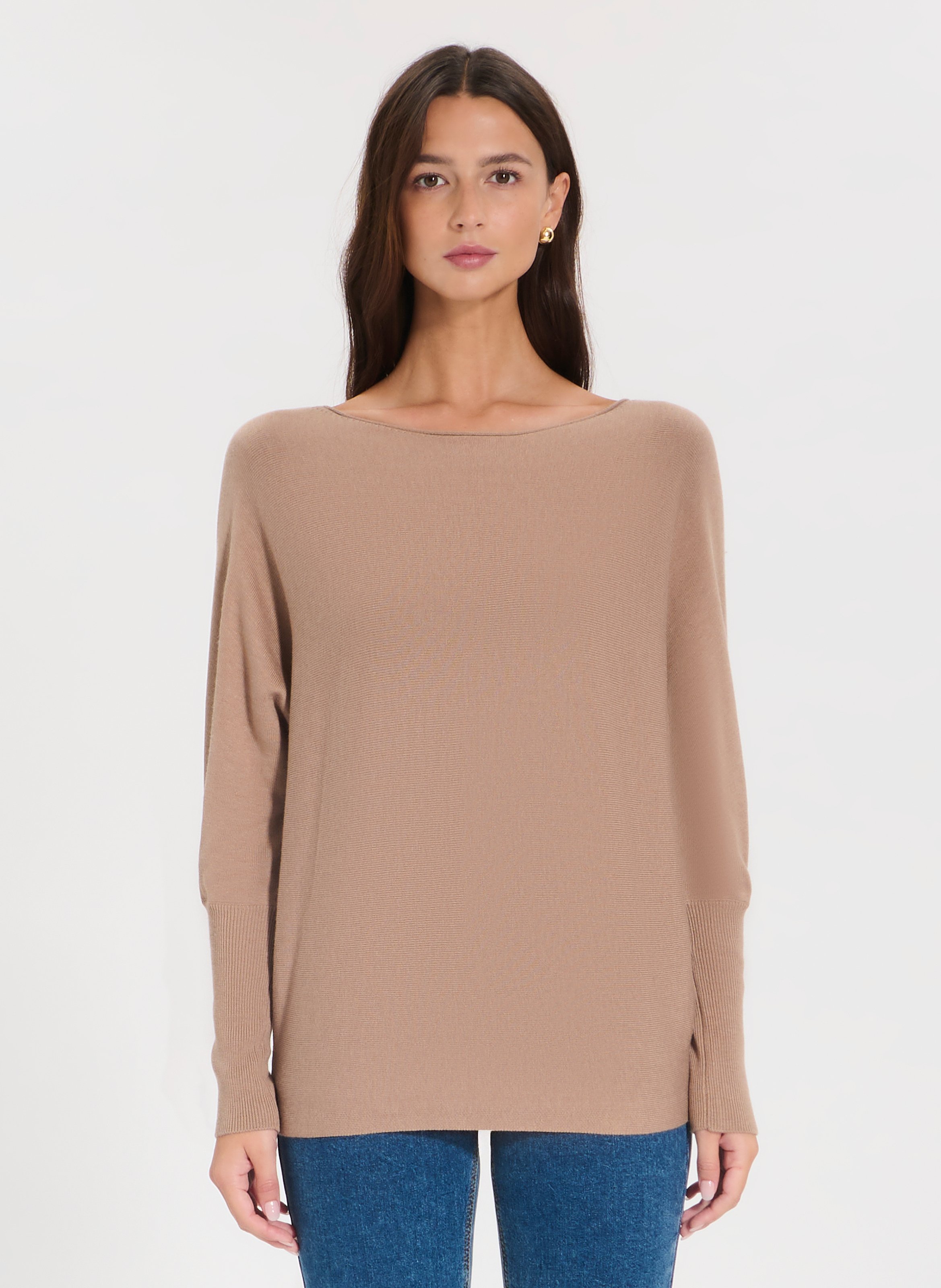 Pull  penseeboat ZAPA Marron