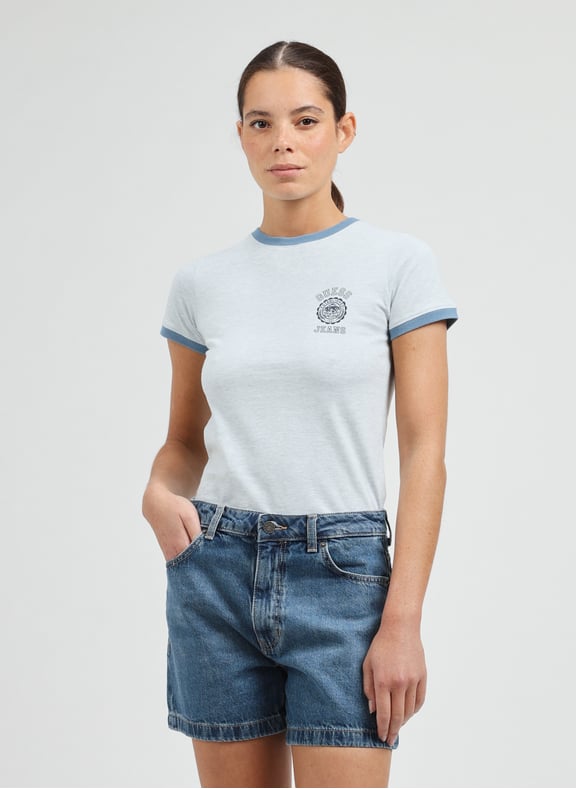 Cotton T-shirt Multicolour by GUESS GUESS Cotton T-shirt Multicolour