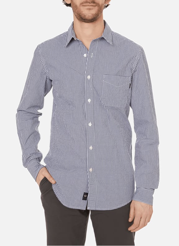Chemise en coton Bleu by DOCKERS DOCKERS Chemise en coton Bleu