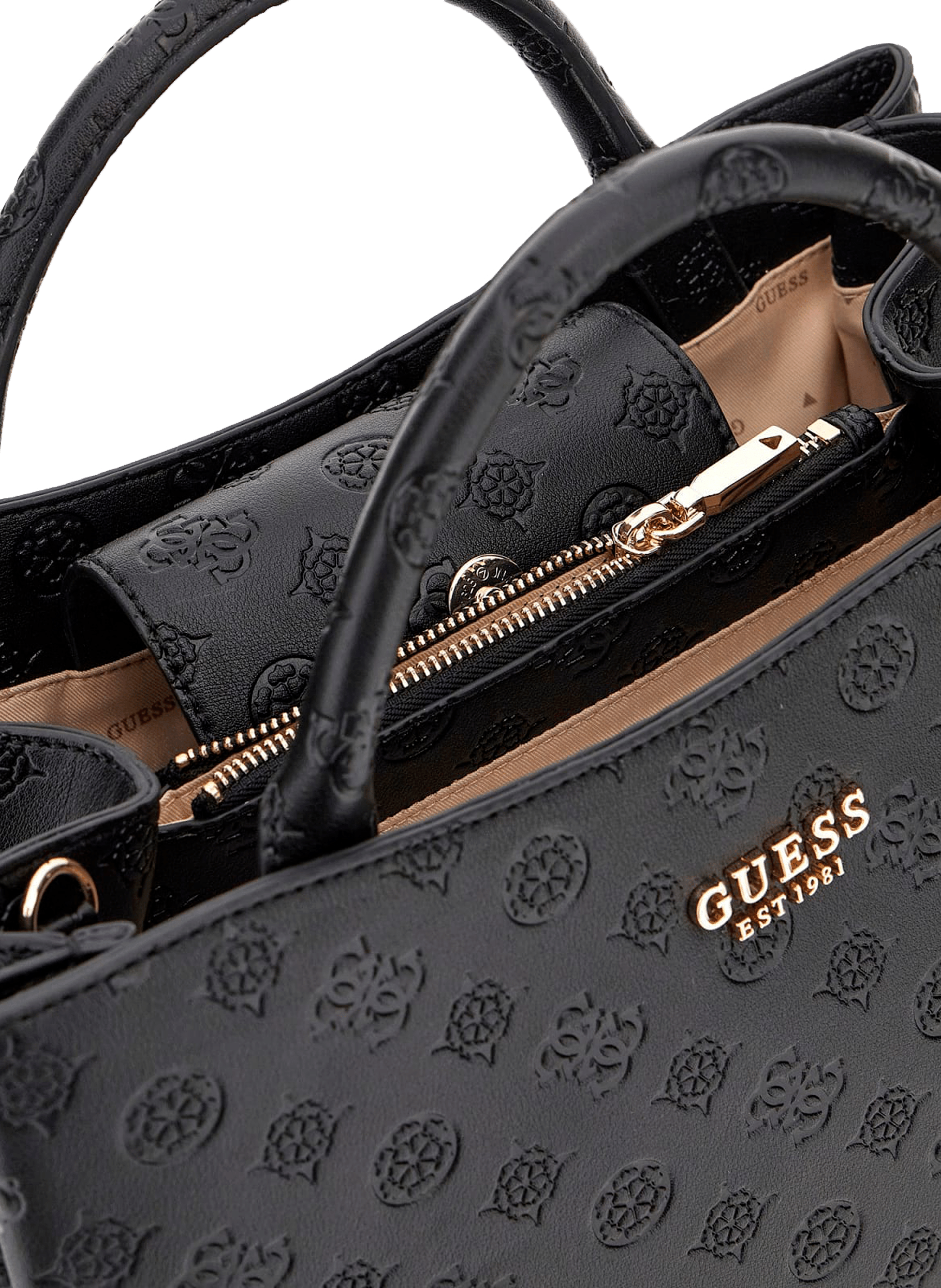 Sac à main Phoebe GUESS Noir