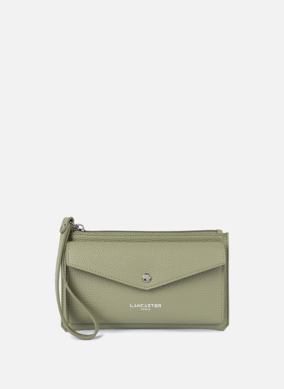Clutch - Maya Double KBA Green by LANCASTER LANCASTER Clutch - Maya Double KBA Green
