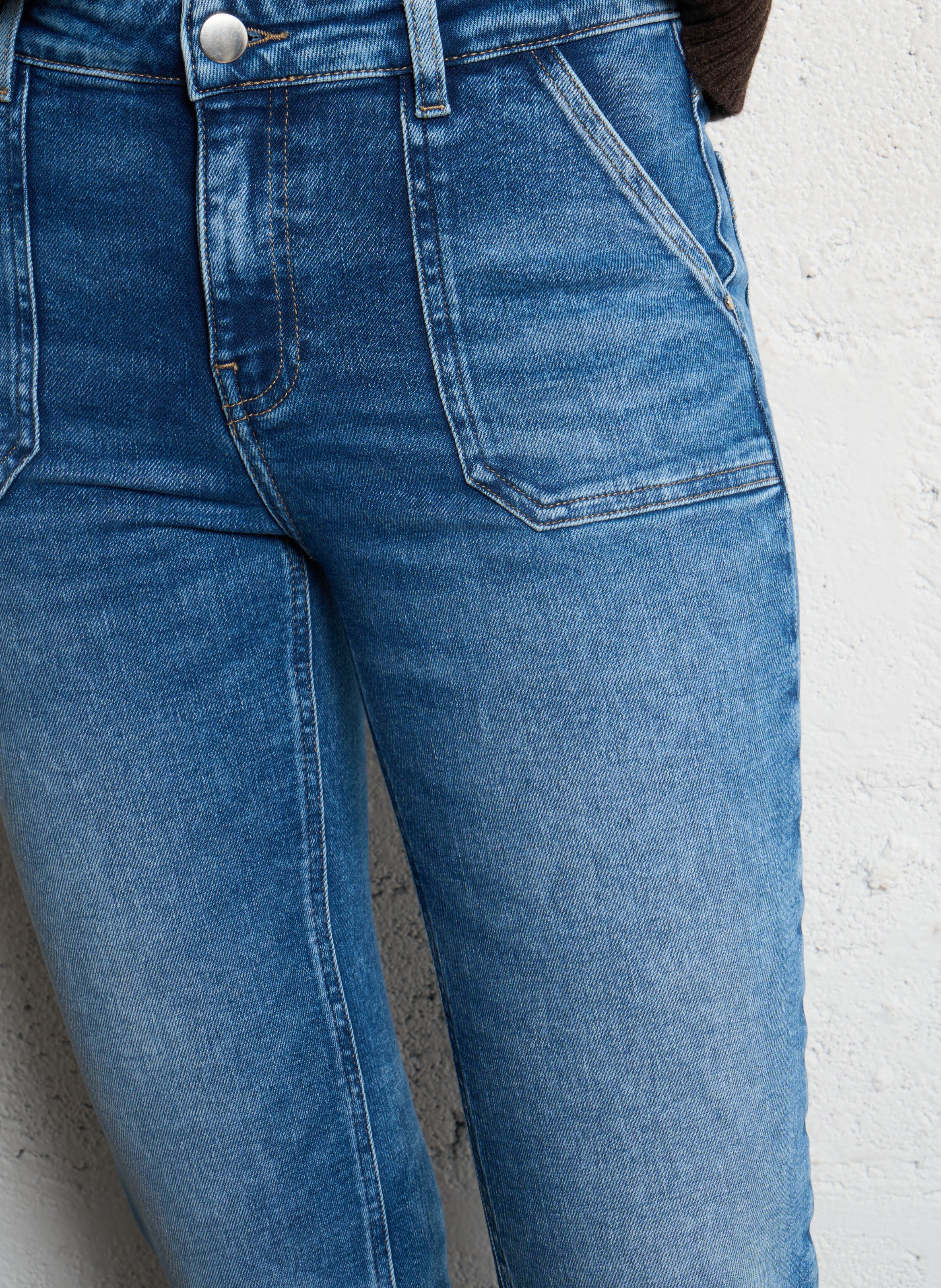 Jean slim en coton mélangé nalla MAISON 123 Bleu