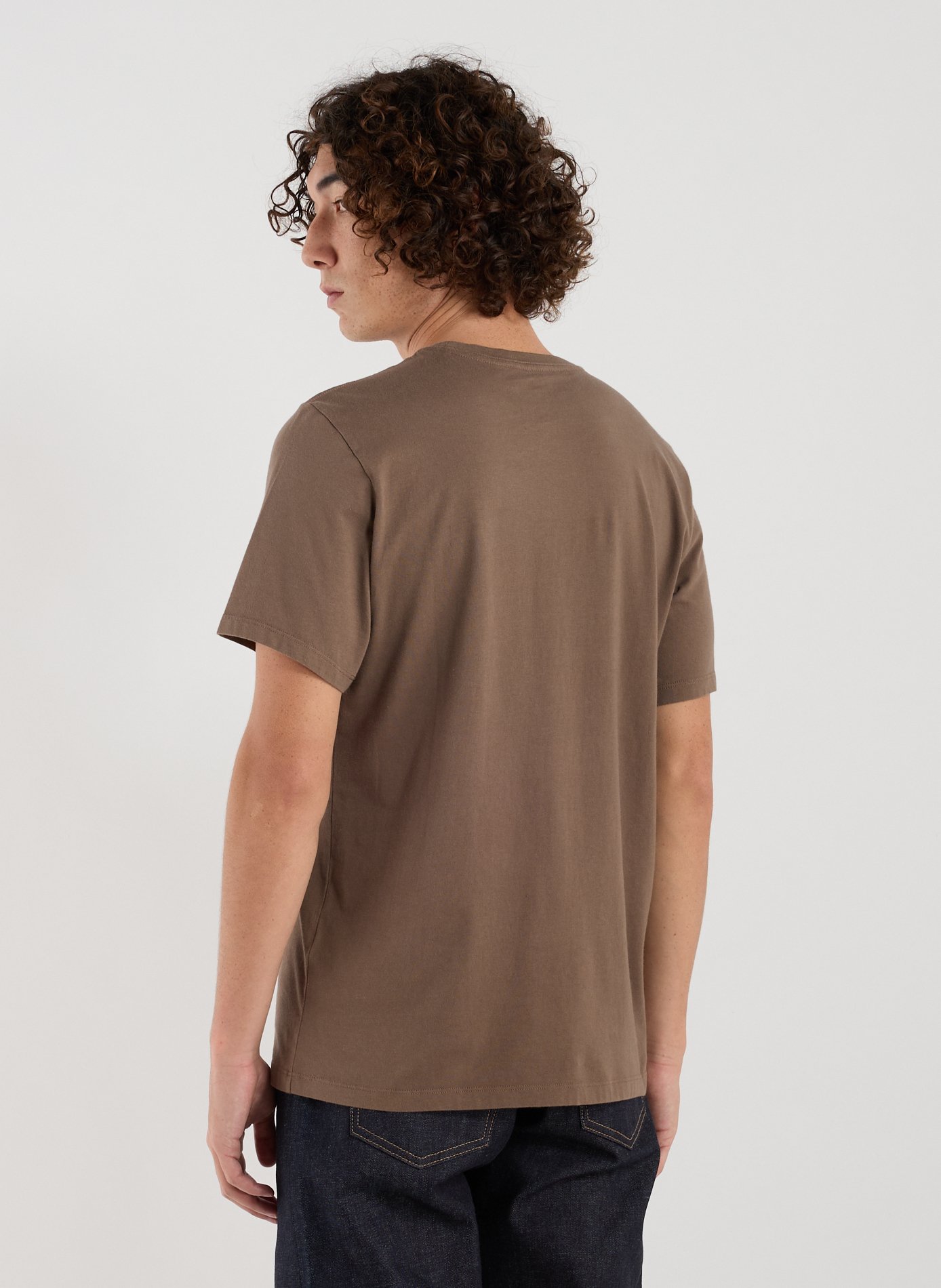 T-shirt à logo en coton DOCKERS Marron