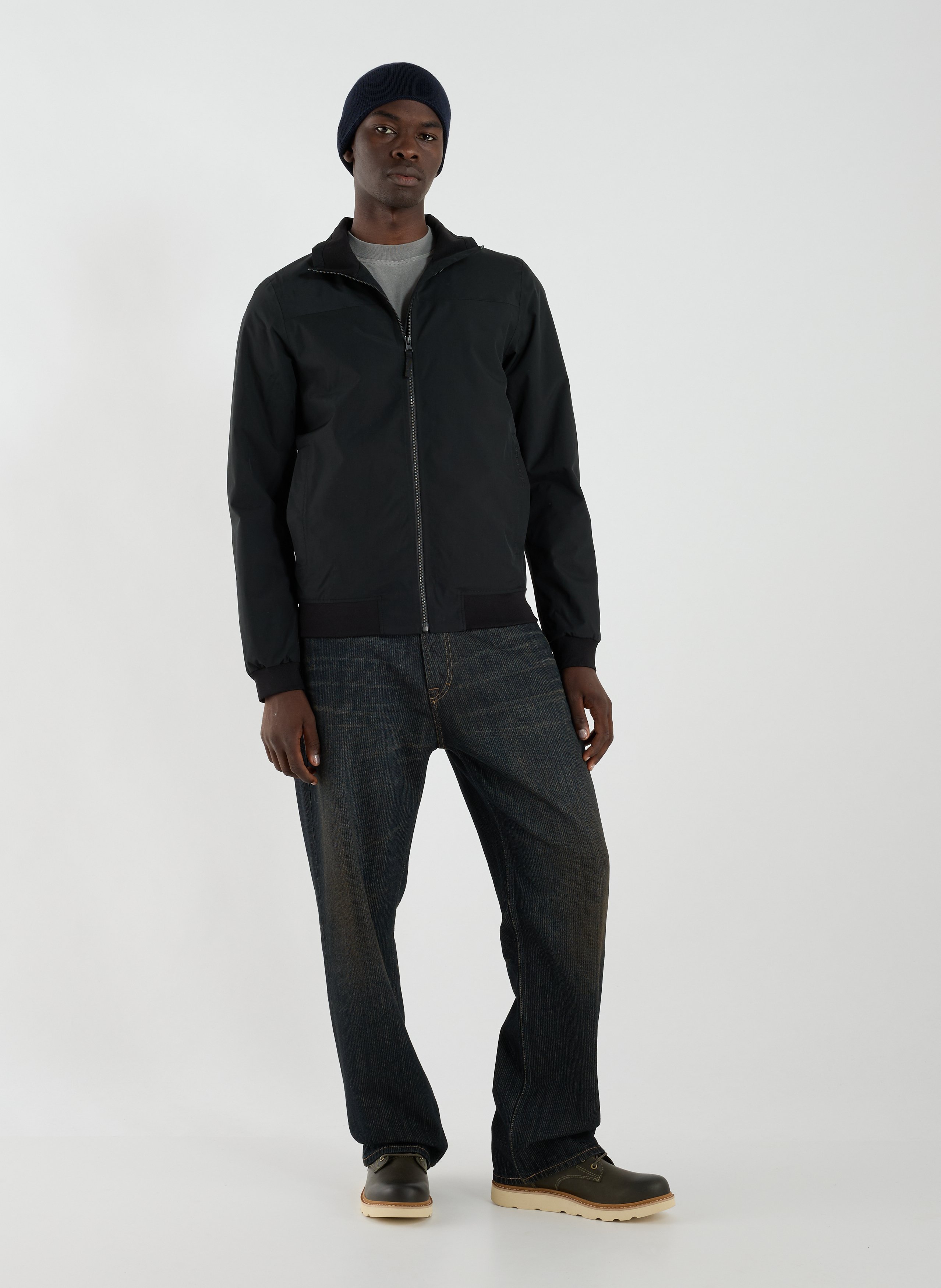 Parka droite col montant DIDRIKSONS Noir