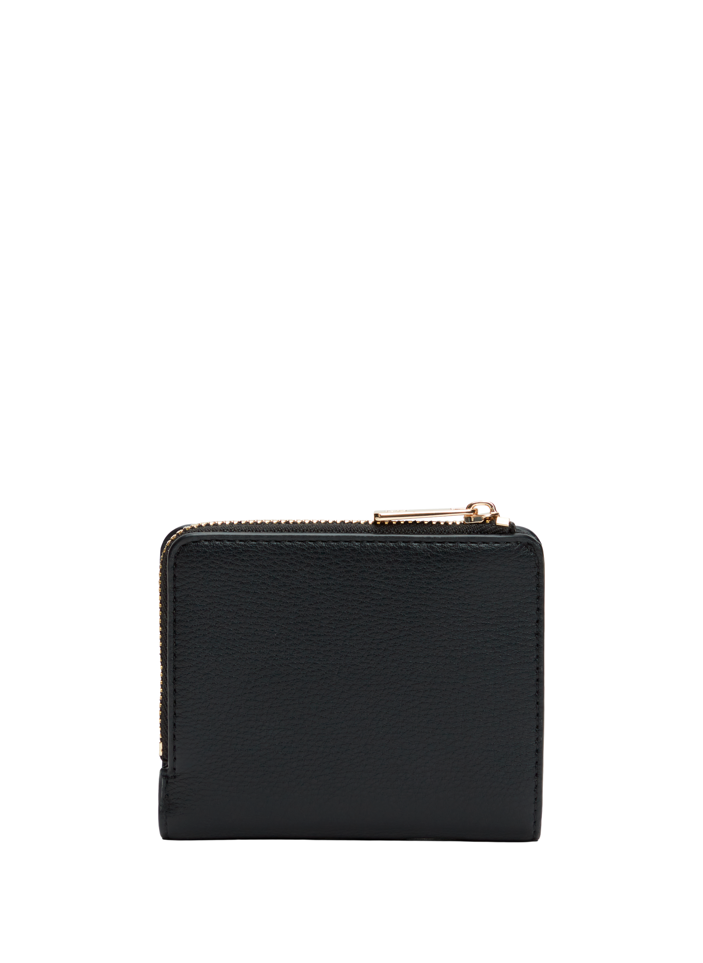 Portefeuille zippé à logo effet cuir TOMMY HILFIGER Noir