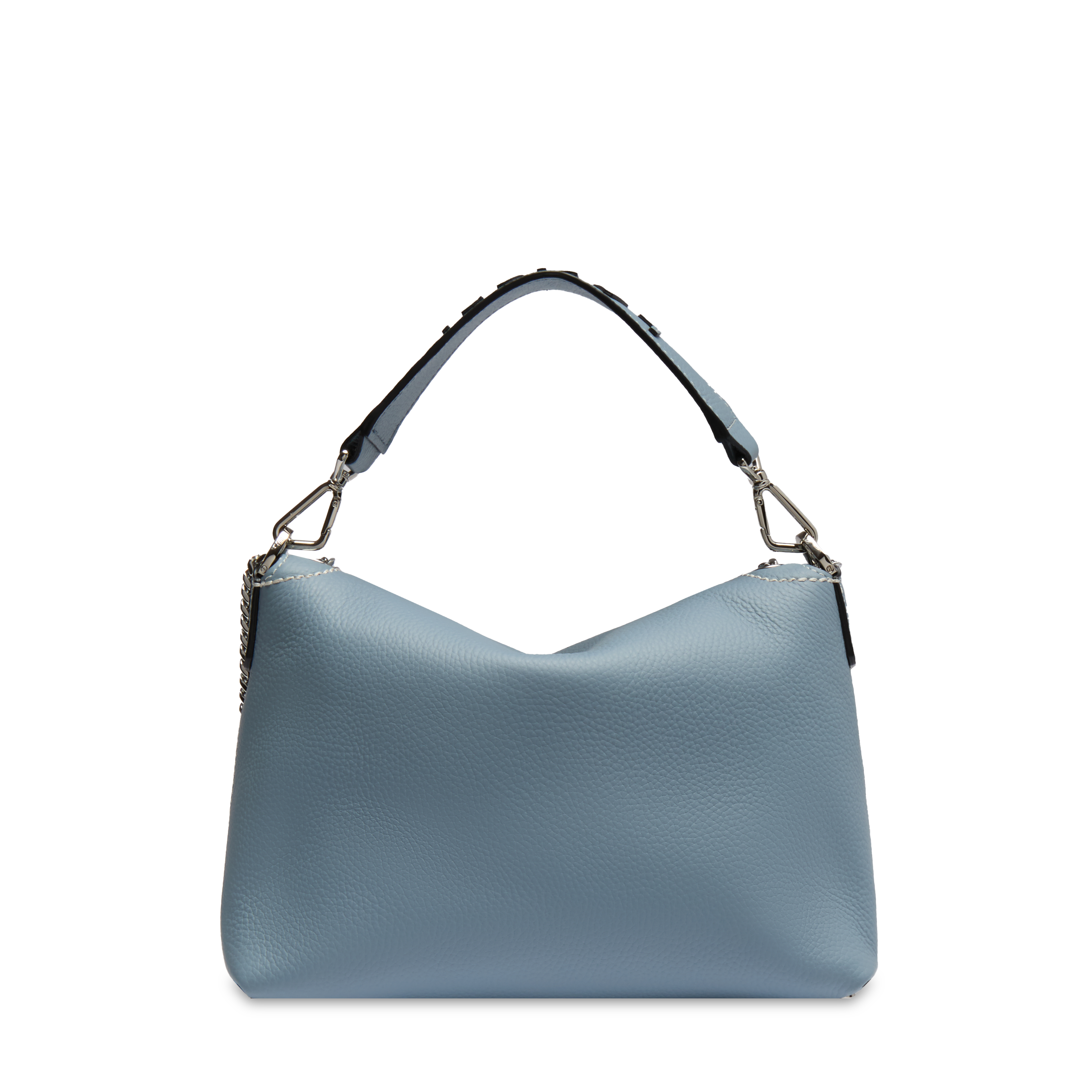 Sac rabat m ninon soft de lancel en cuir LANCEL Bleu