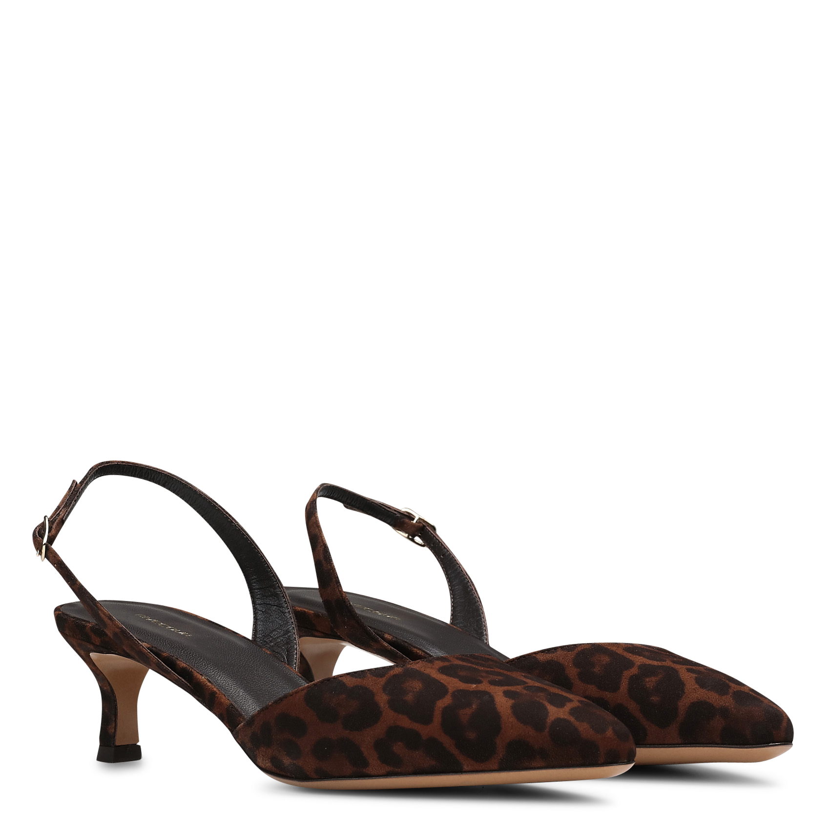 Escarpin en cuir imprimé n°411 RIVECOUR Multicolore