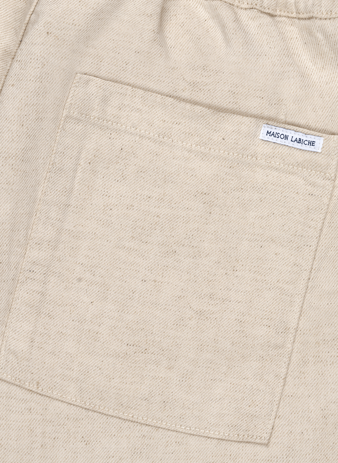 Lyocell and linen trousers MAISON LABICHE Beige