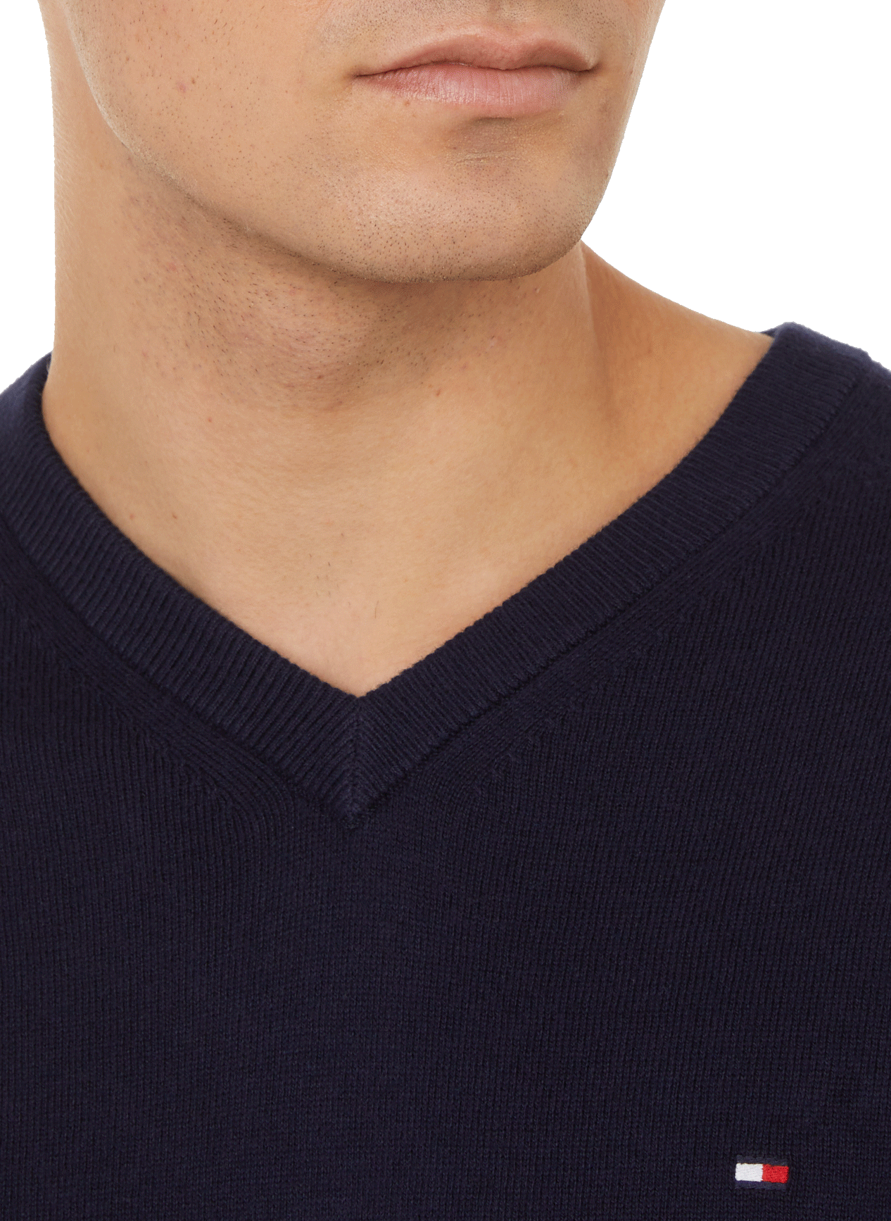 Cotton and cashmere jumper  TOMMY HILFIGER Blue
