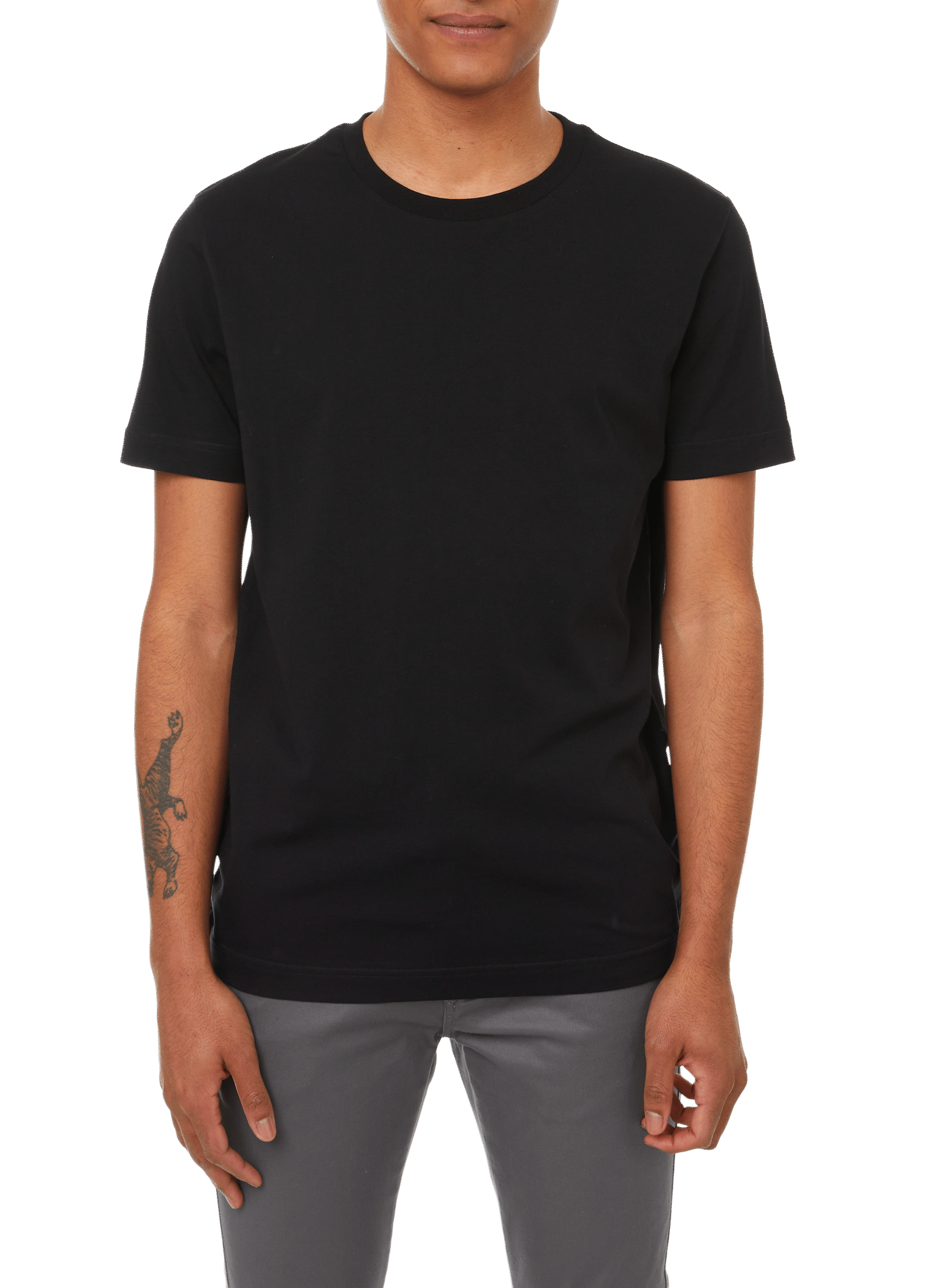 Round-neck T-shirt SAISON 1865 Black