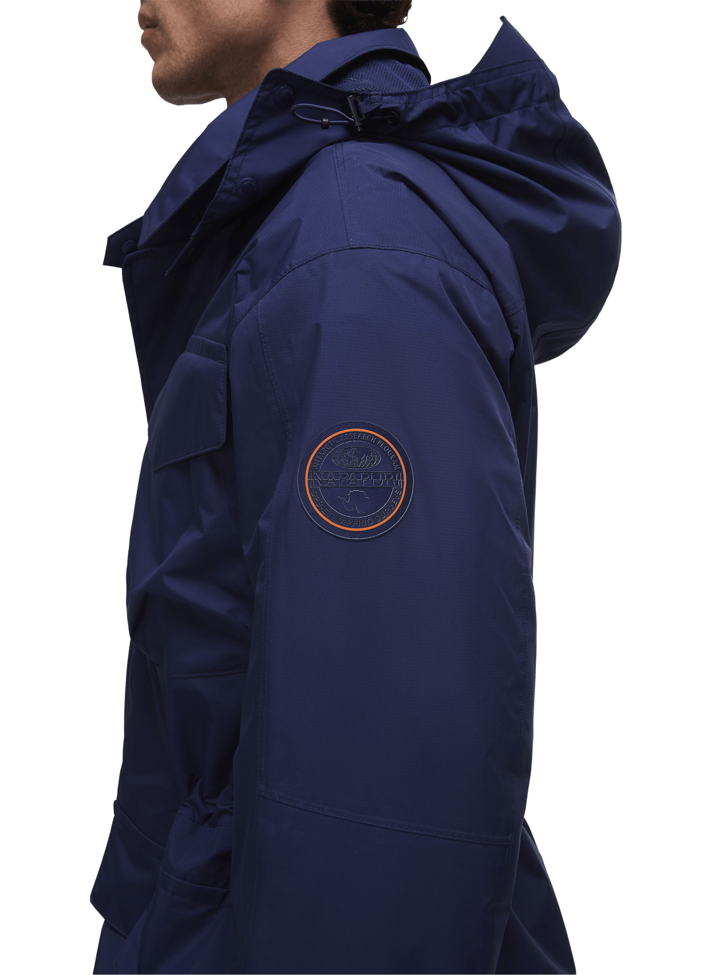 Blouson à capuche imperméable A-cloudy NAPAPIJRI Bleu