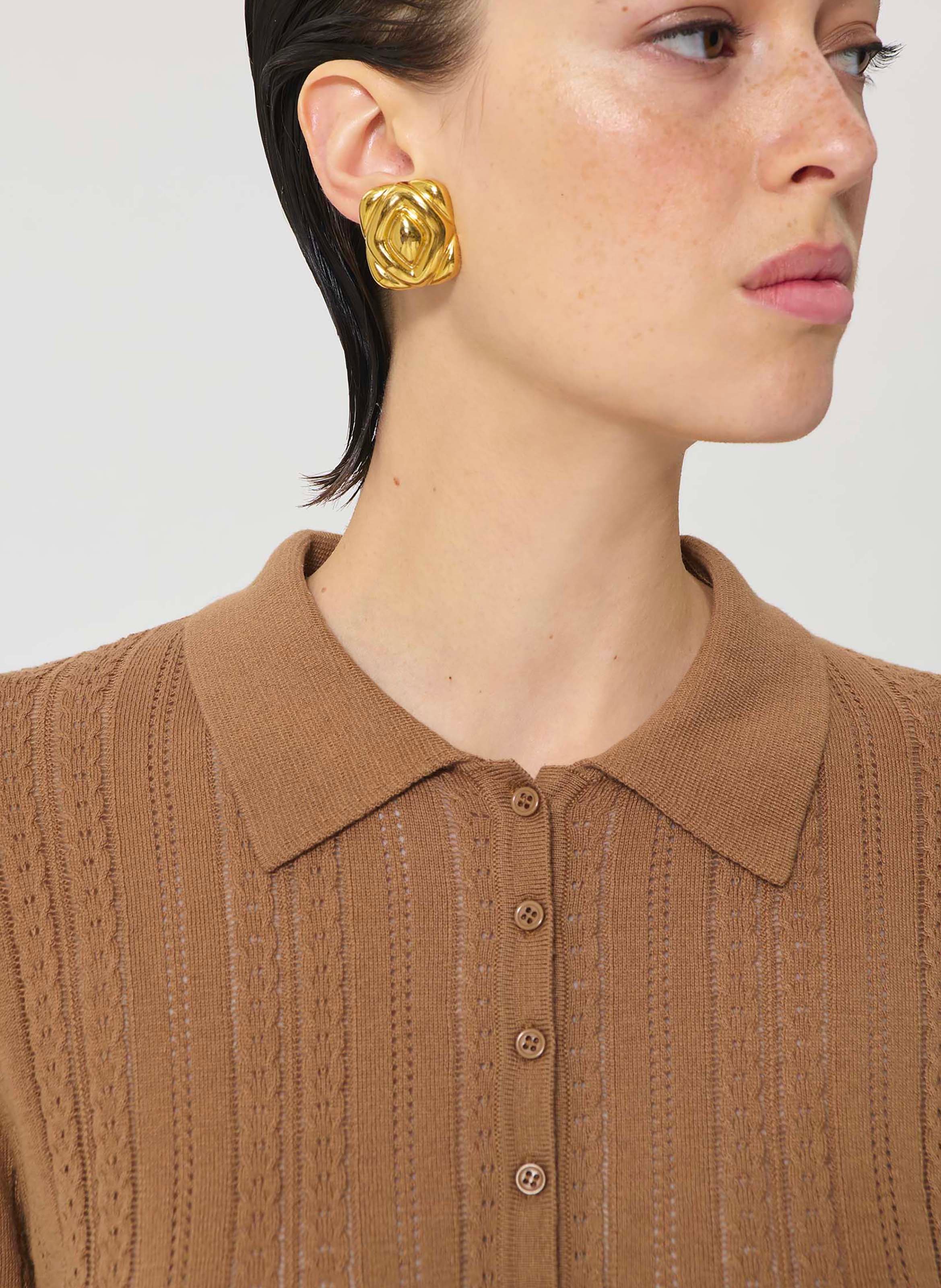 Pull paco TARA JARMON Jaune