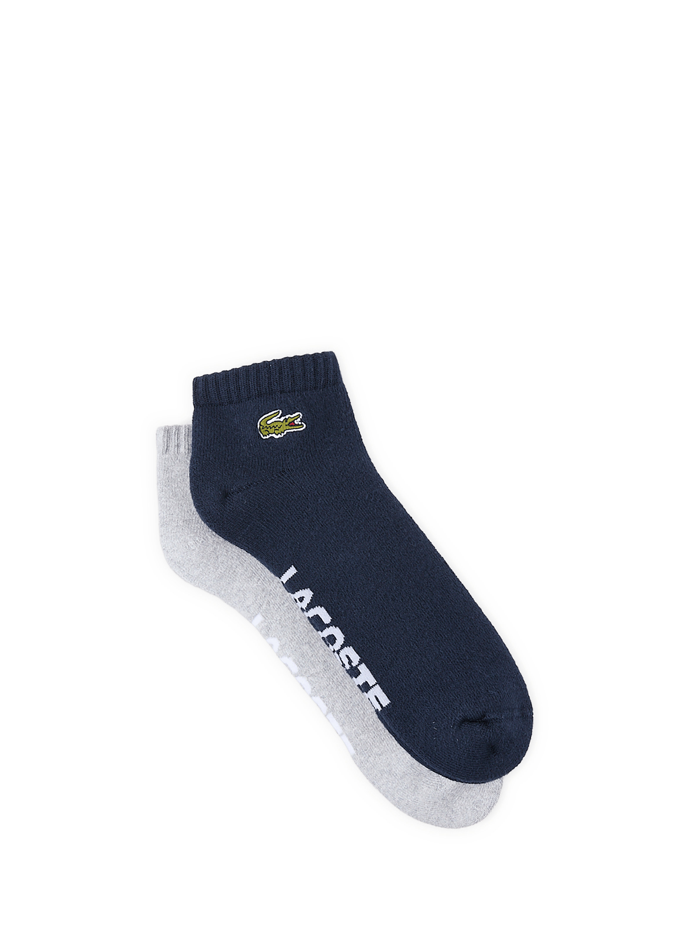 Set of two pairs of low-cut socks in blended cotton LACOSTE Multicolour