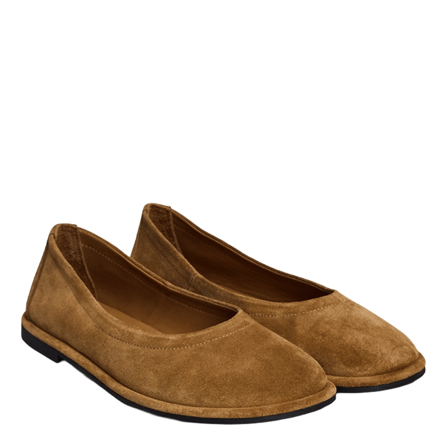 Ballerines en cuir janice JONAK Marron