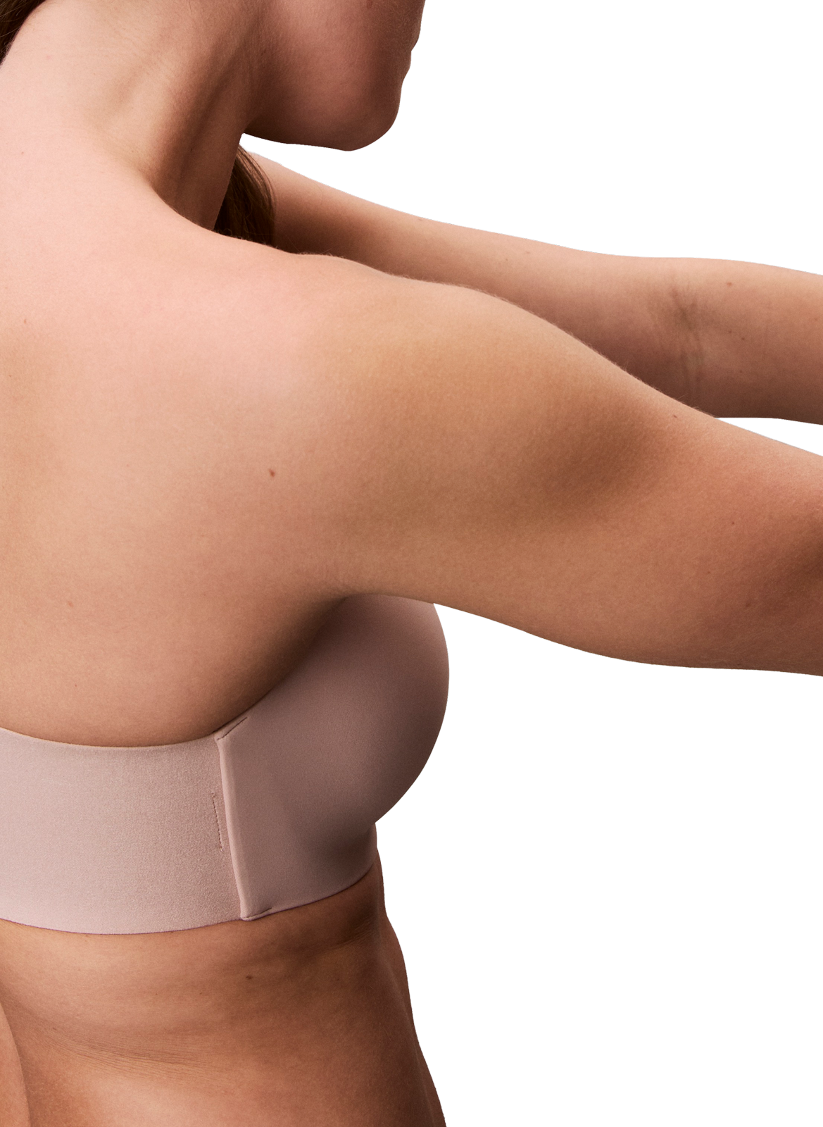 Brassière perfectly fit sans bretelles CALVIN KLEIN Beige