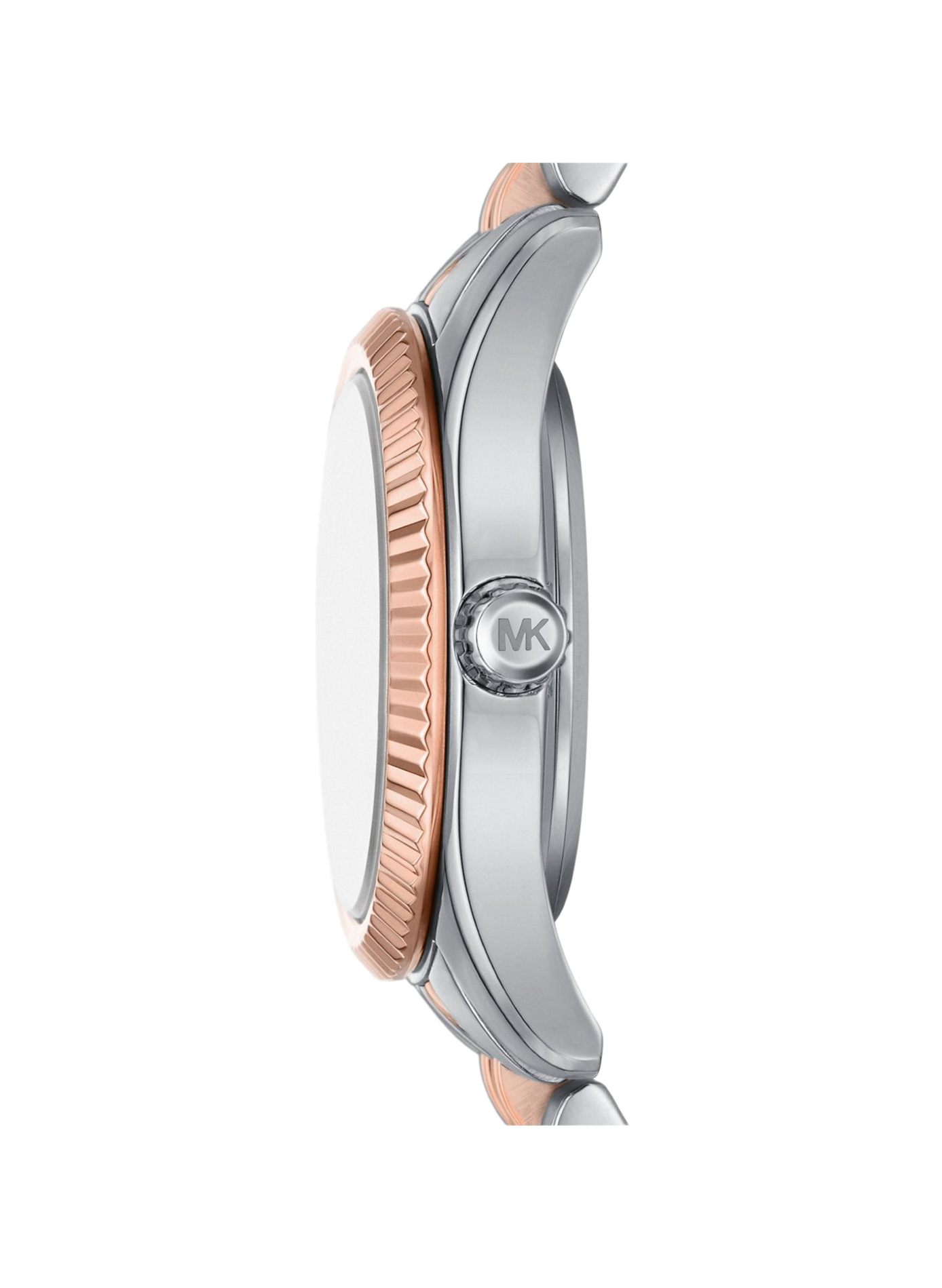 Montre quartz Petite Lexington en acier inoxydable MICHAEL KORS MONTRES Blanc