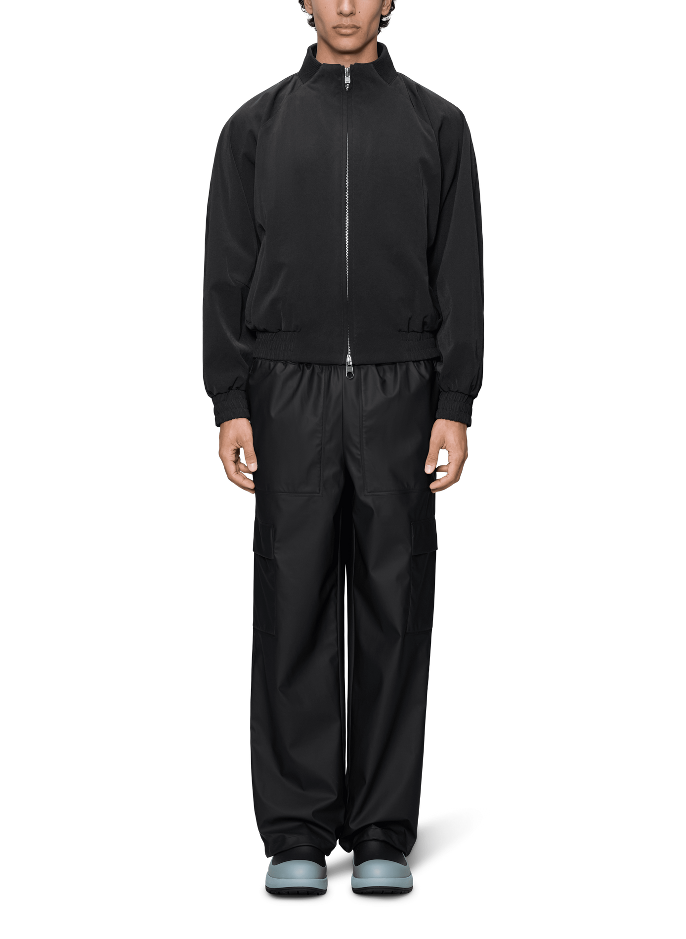 Blouson zippé RAINS Noir