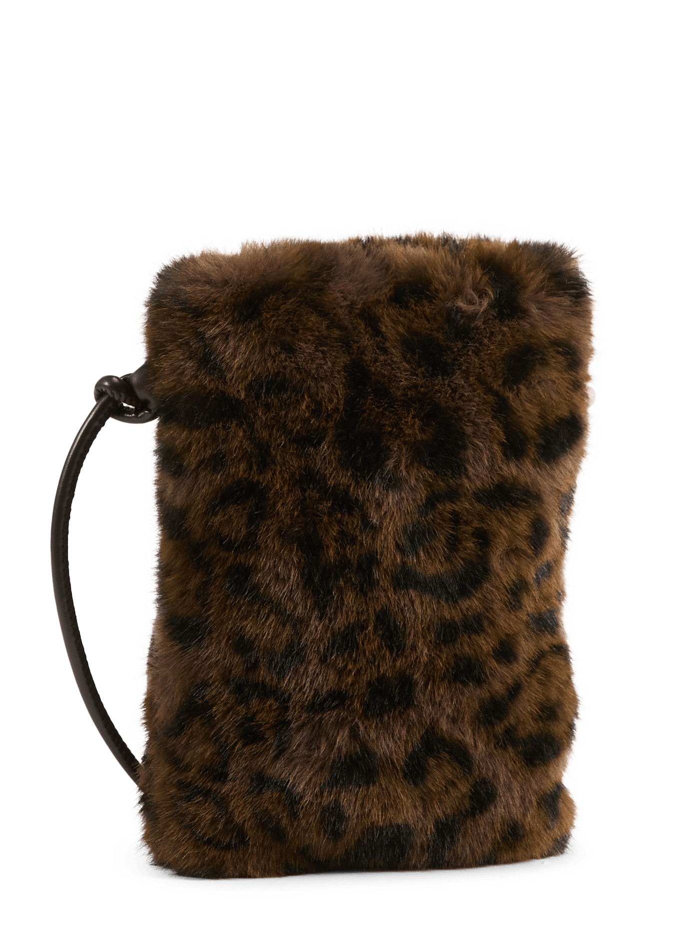 Faux Fur Shoulder Bag AU PRINTEMPS PARIS Multicolour