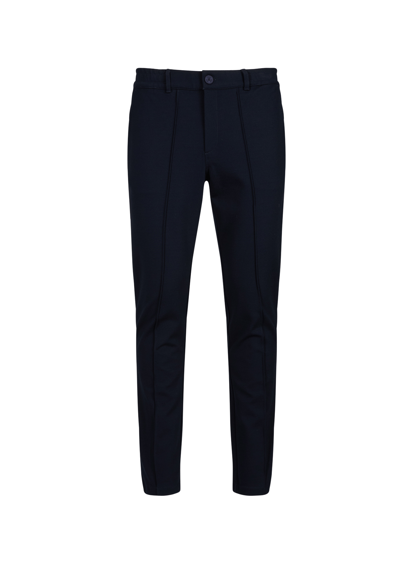 Plain slim-fit trousers 1789 CALA Blue