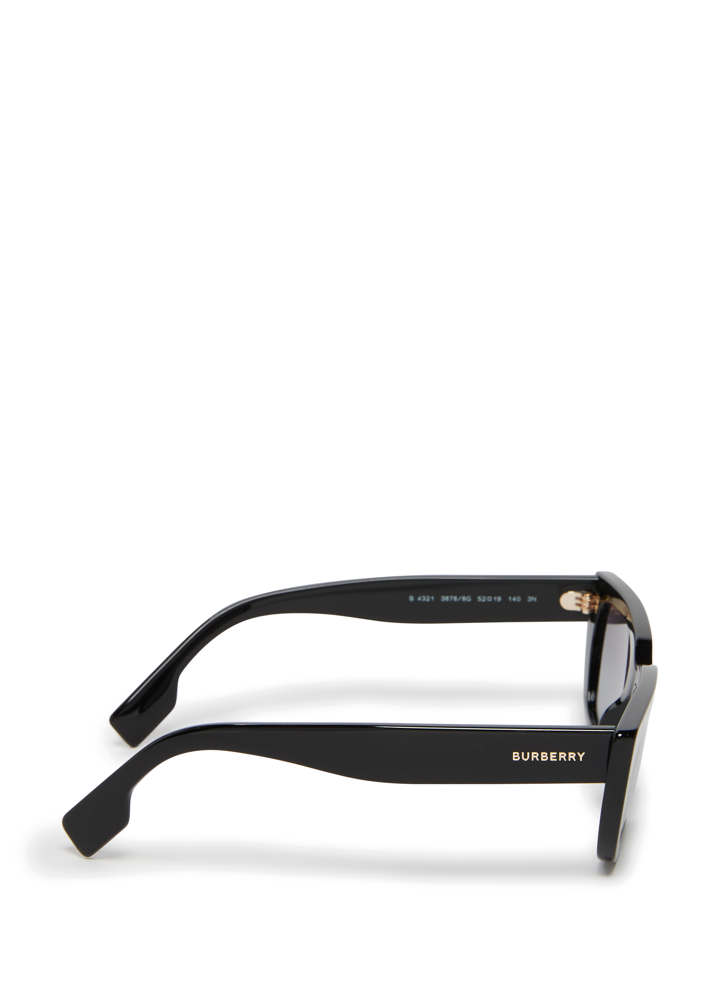 Lunettes de soleil rectangulaires en bioacétate