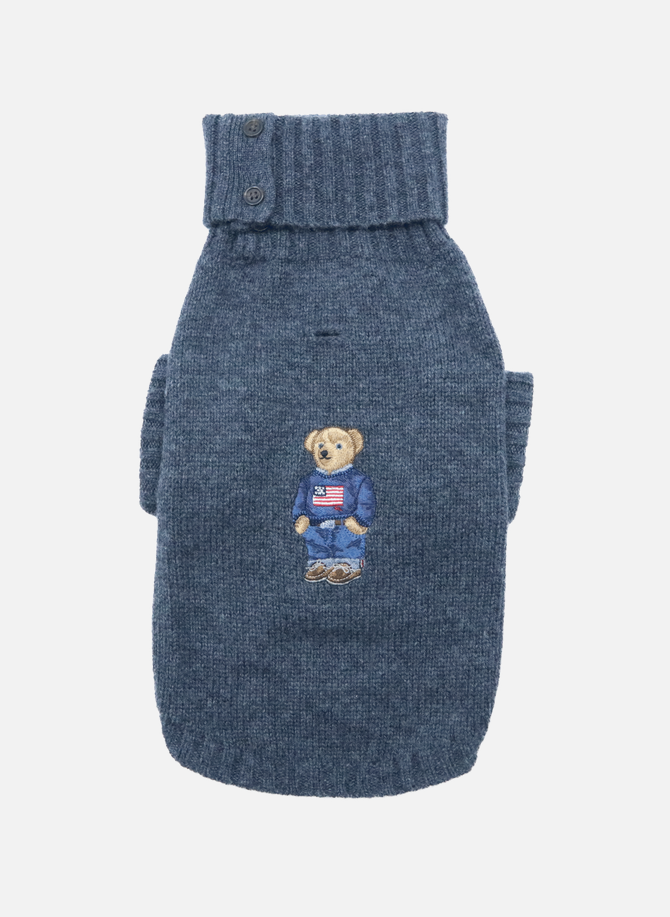 POLO RALPH LAUREN wool dog sweater