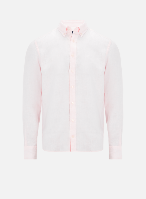 Plain cotton shirt RoseHACKETT 