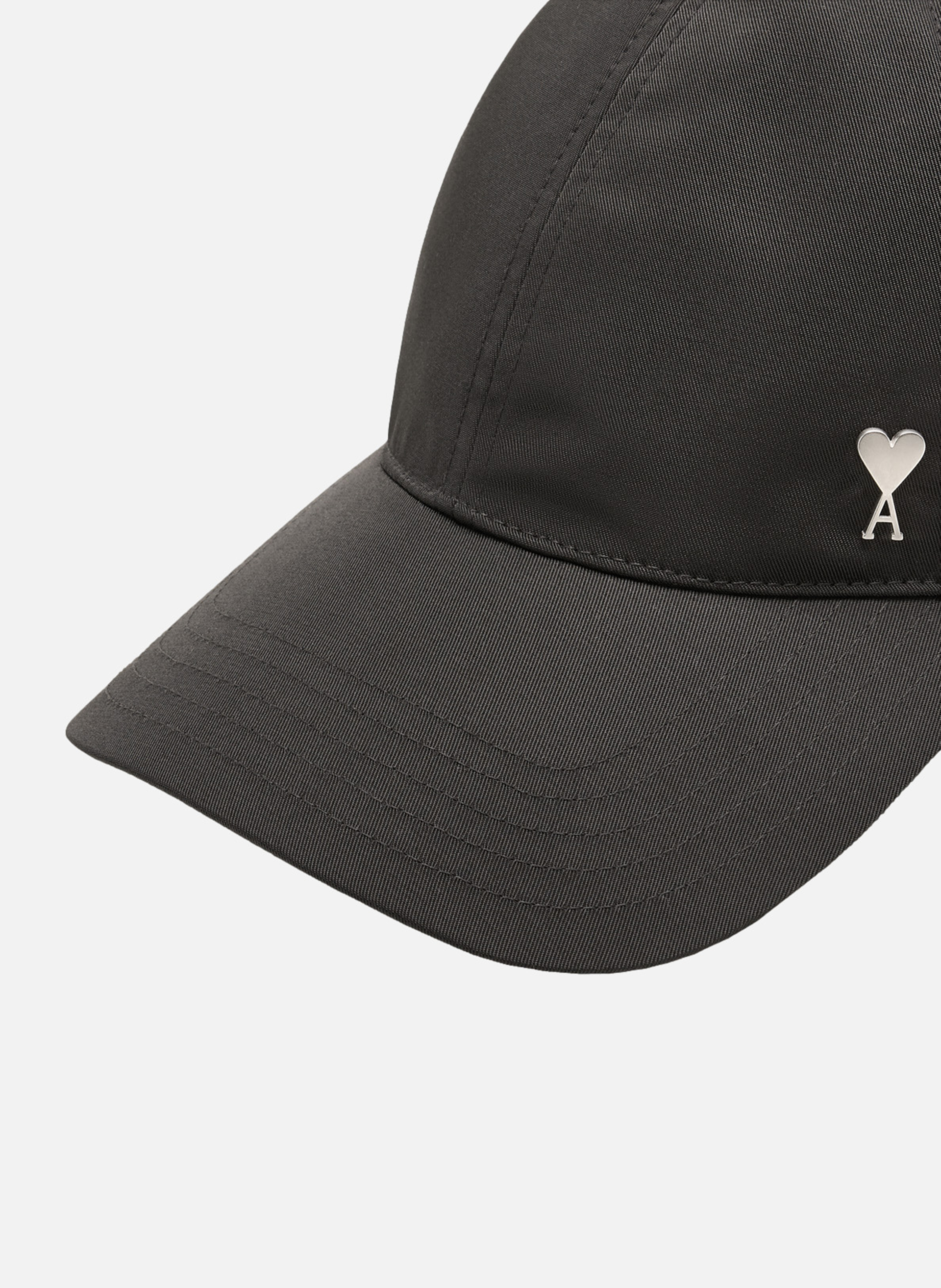 Casquette rivet ami de coeur unisexe AMI PARIS Noir