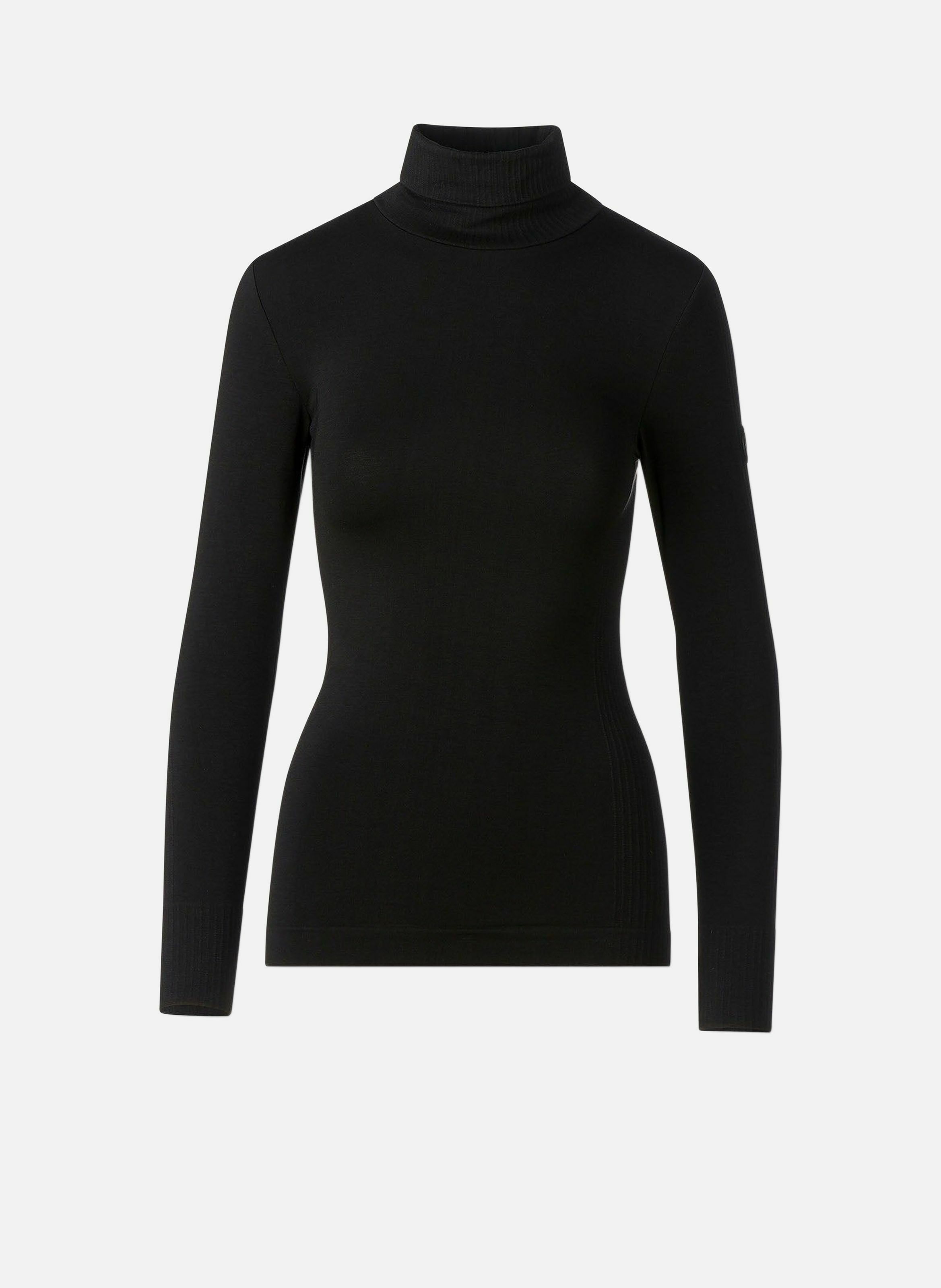 Sous pull alisier col montant coupe regular FUSALP Noir