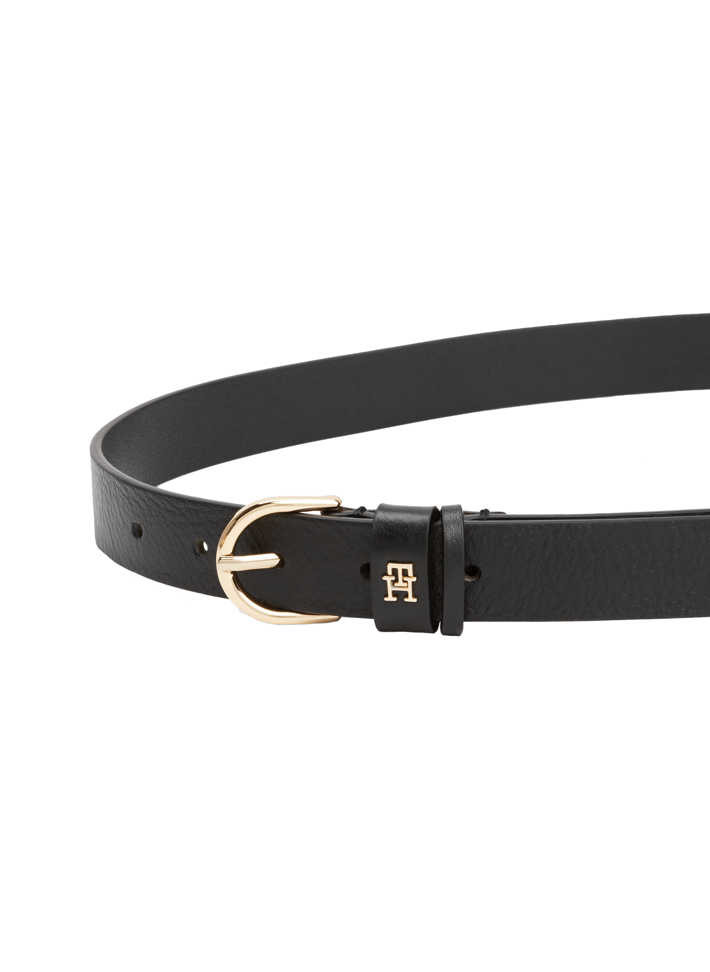 Ceinture en cuir TOMMY HILFIGER Noir