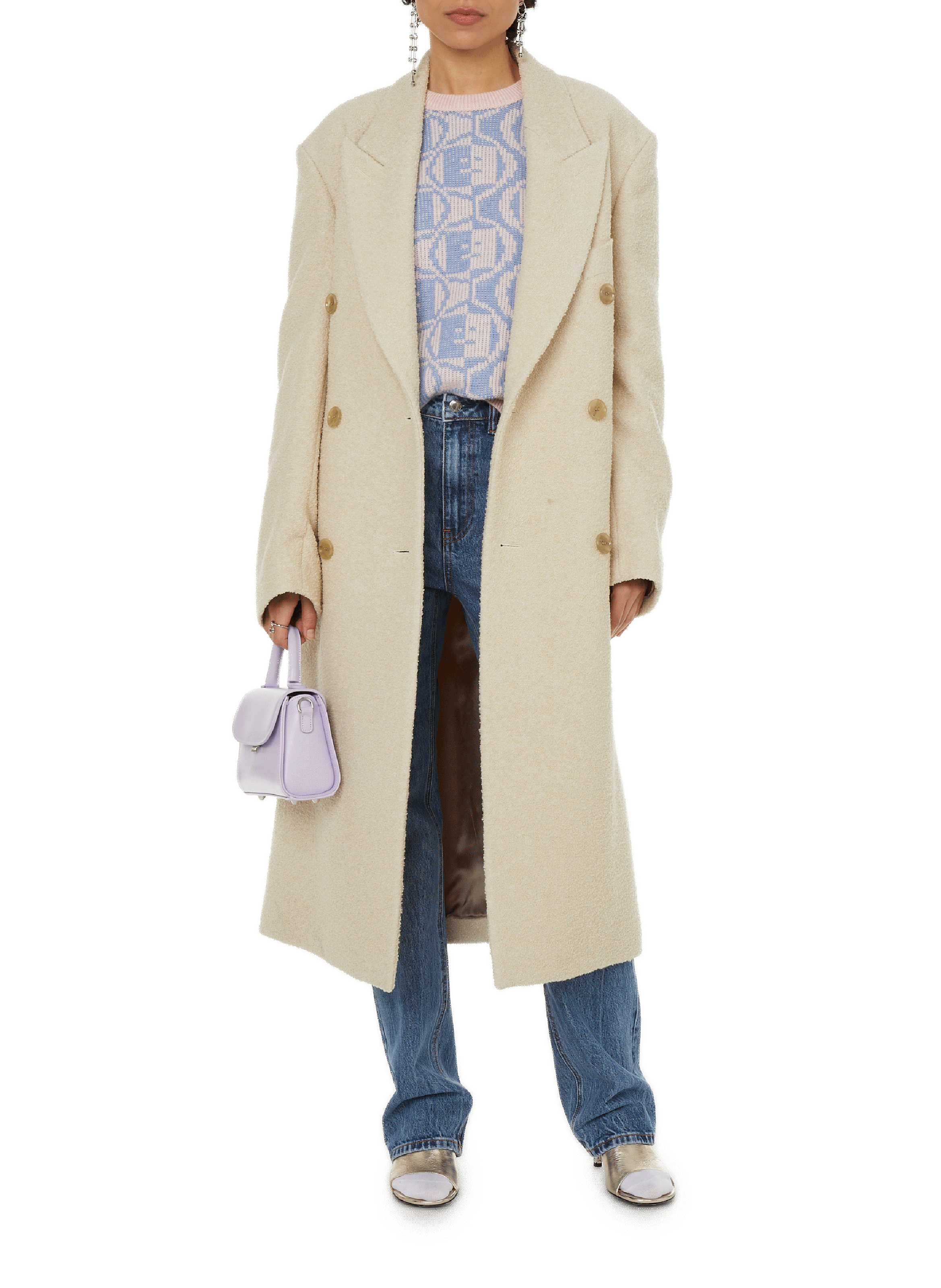 Jean coupe droite ALEXANDER WANG Bleu